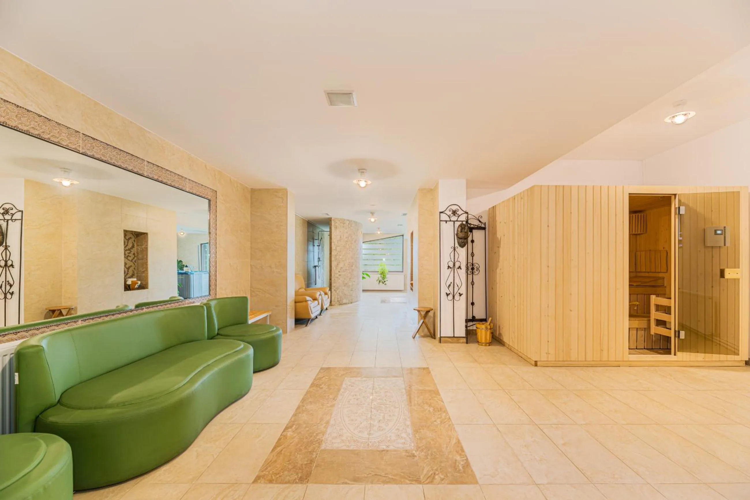 Sauna in Pensiunea Hilltop