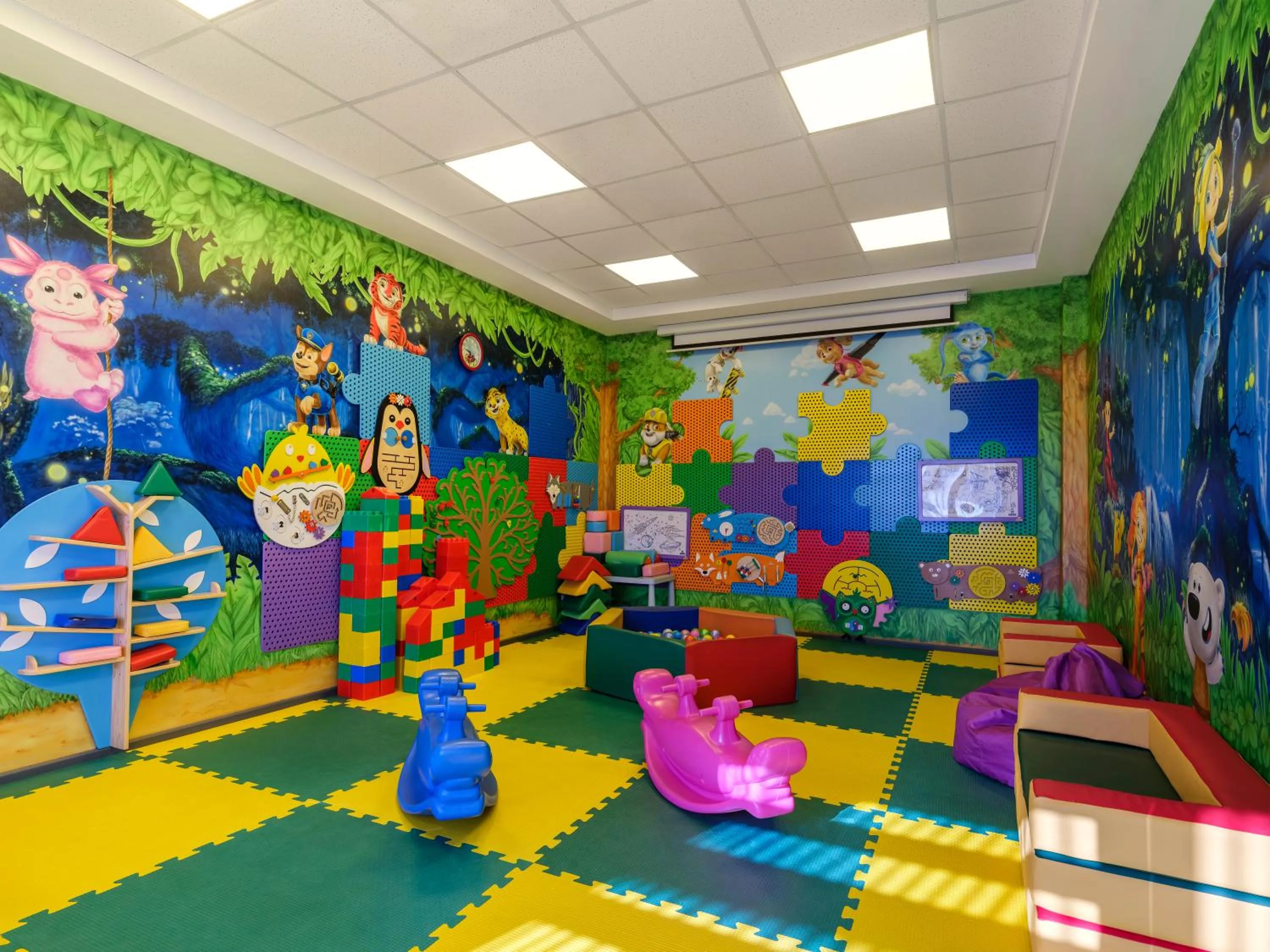 Children play ground in Rixos Borovoe