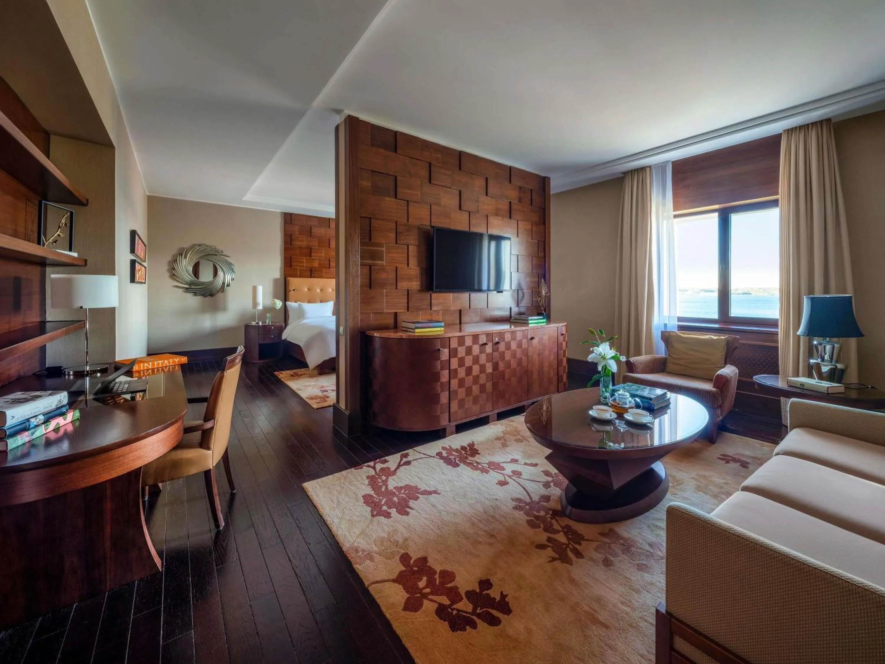 Bedroom in Rixos Borovoe