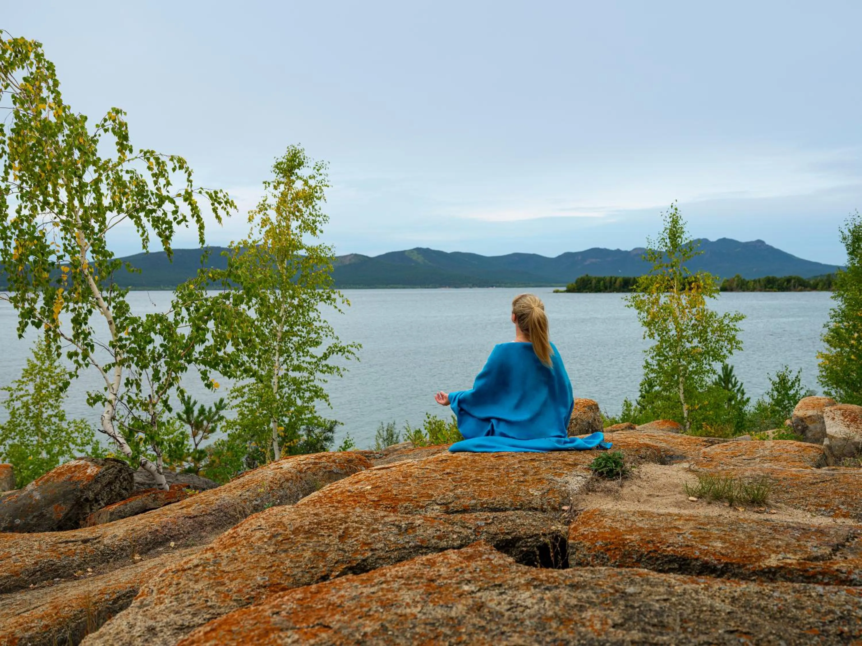Natural landscape in Rixos Borovoe