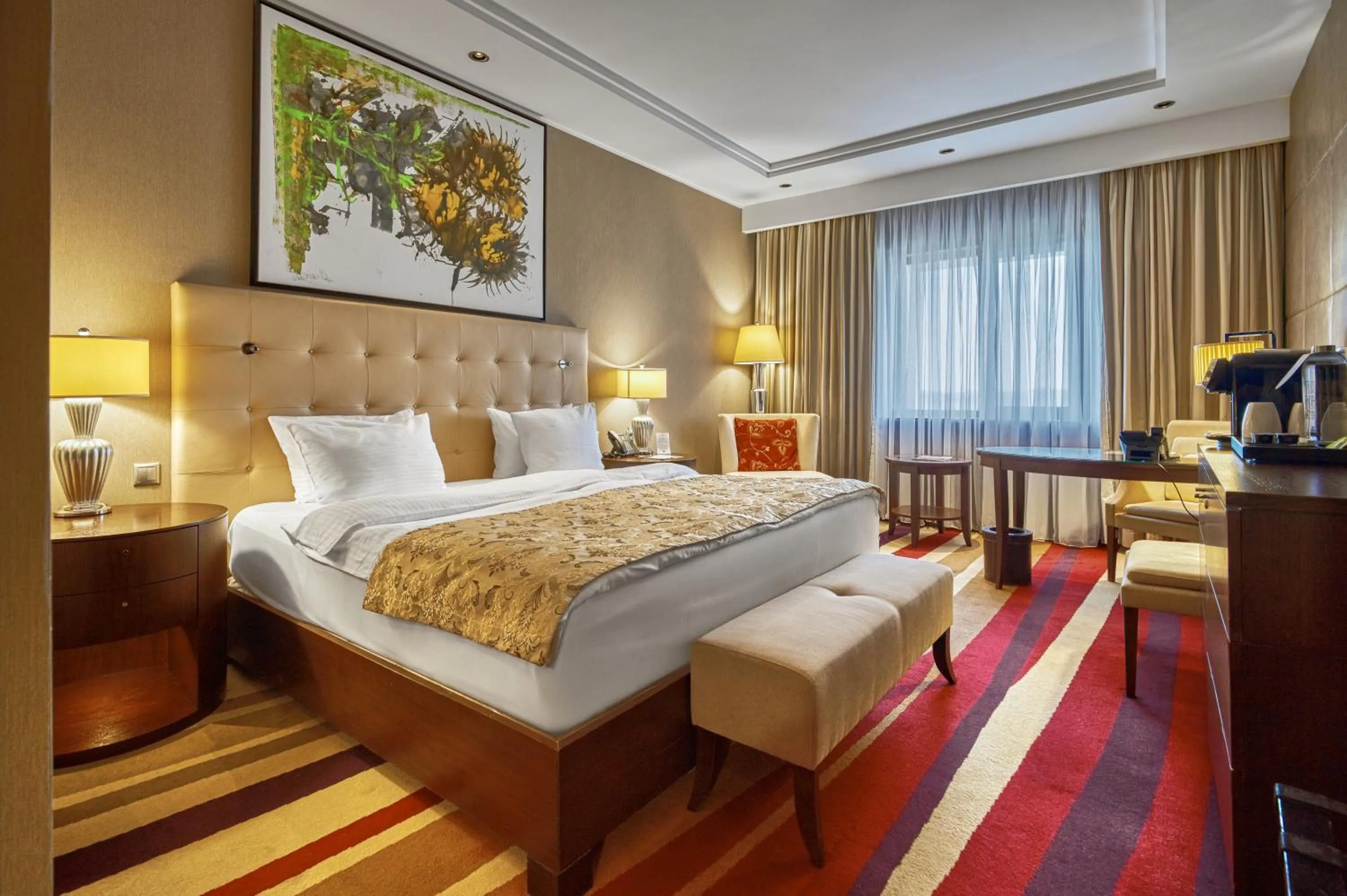 Bed in Rixos Borovoe