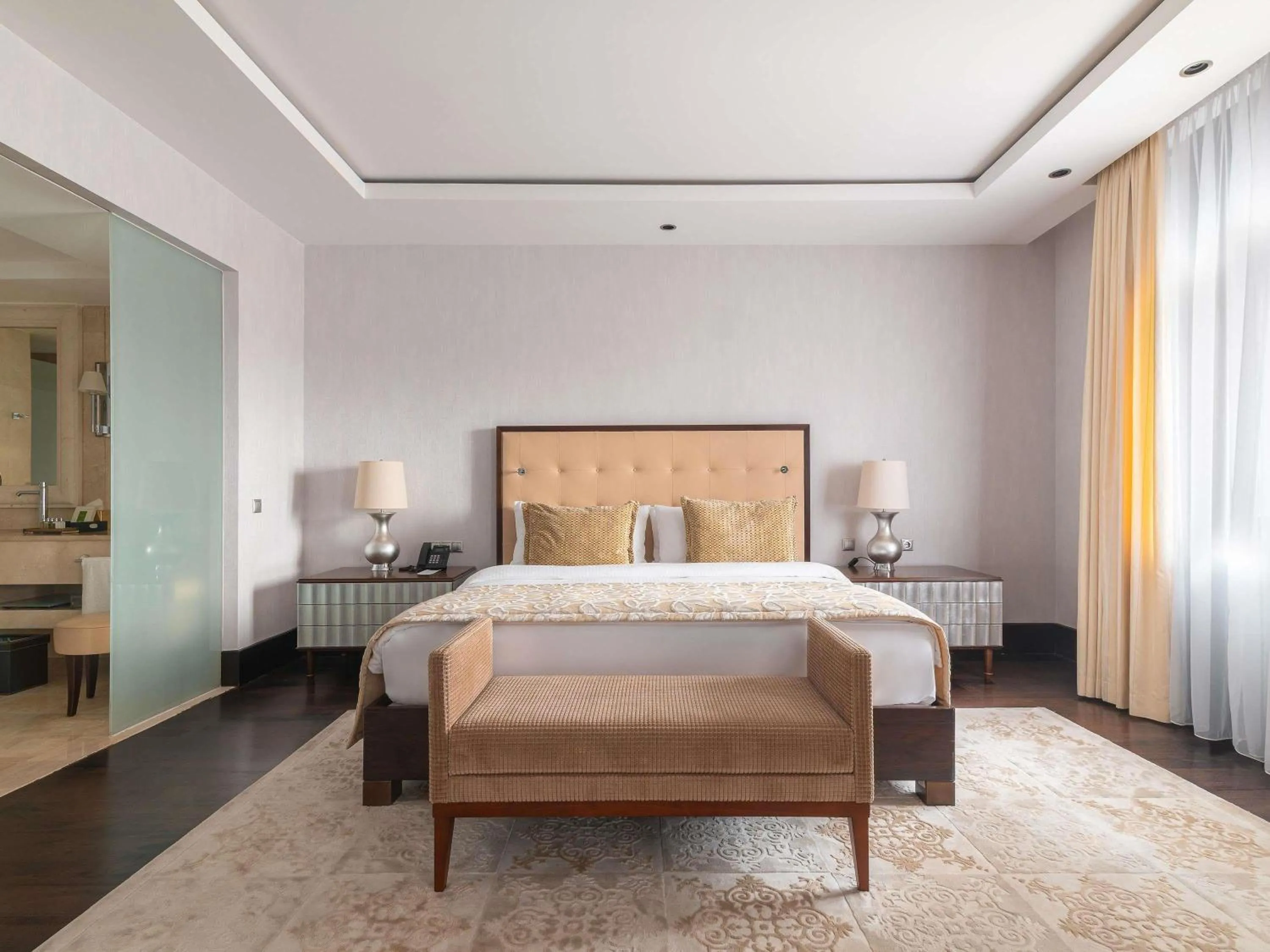 Bedroom, Bed in Rixos Borovoe