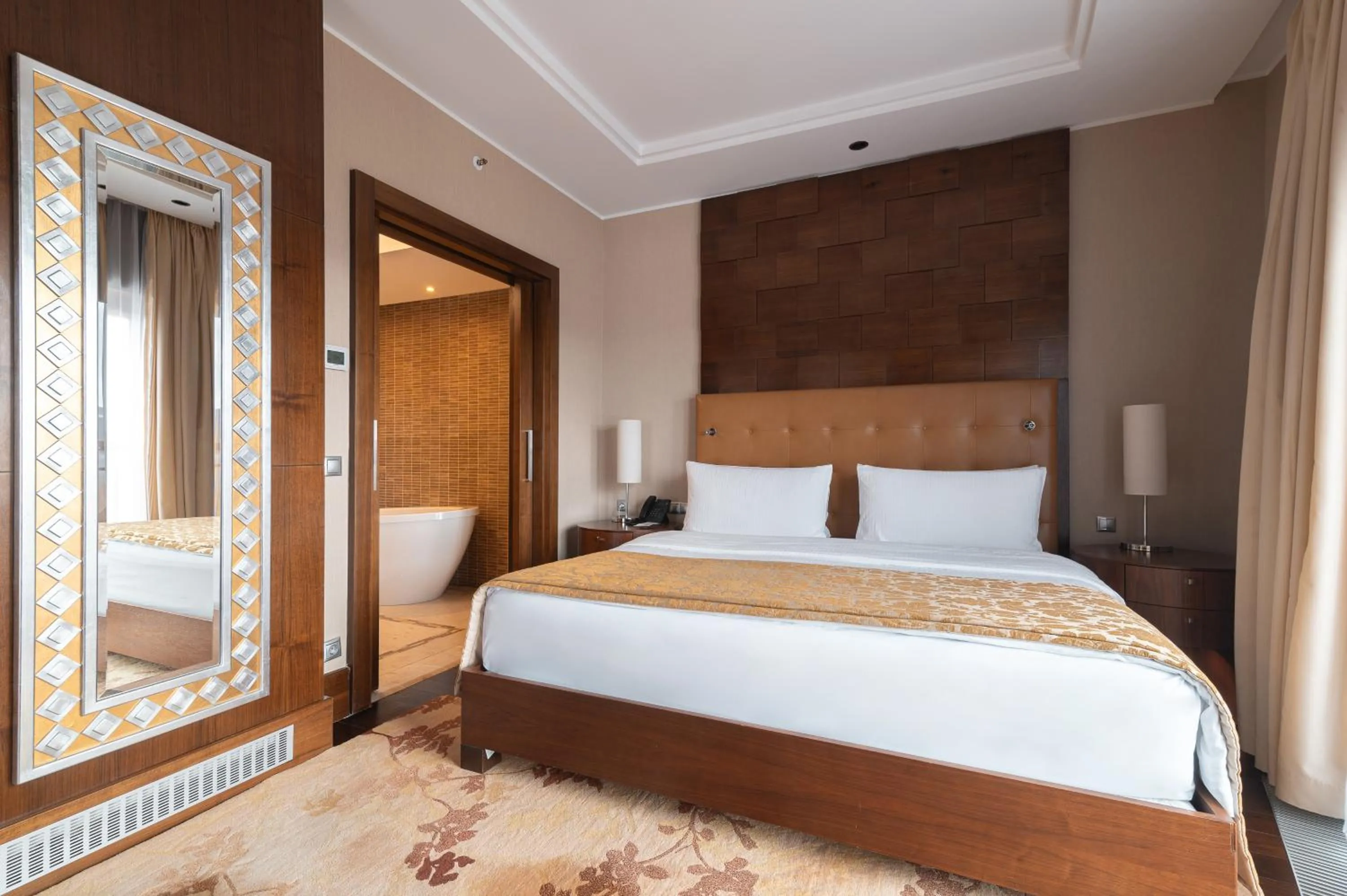 Bed in Rixos Borovoe