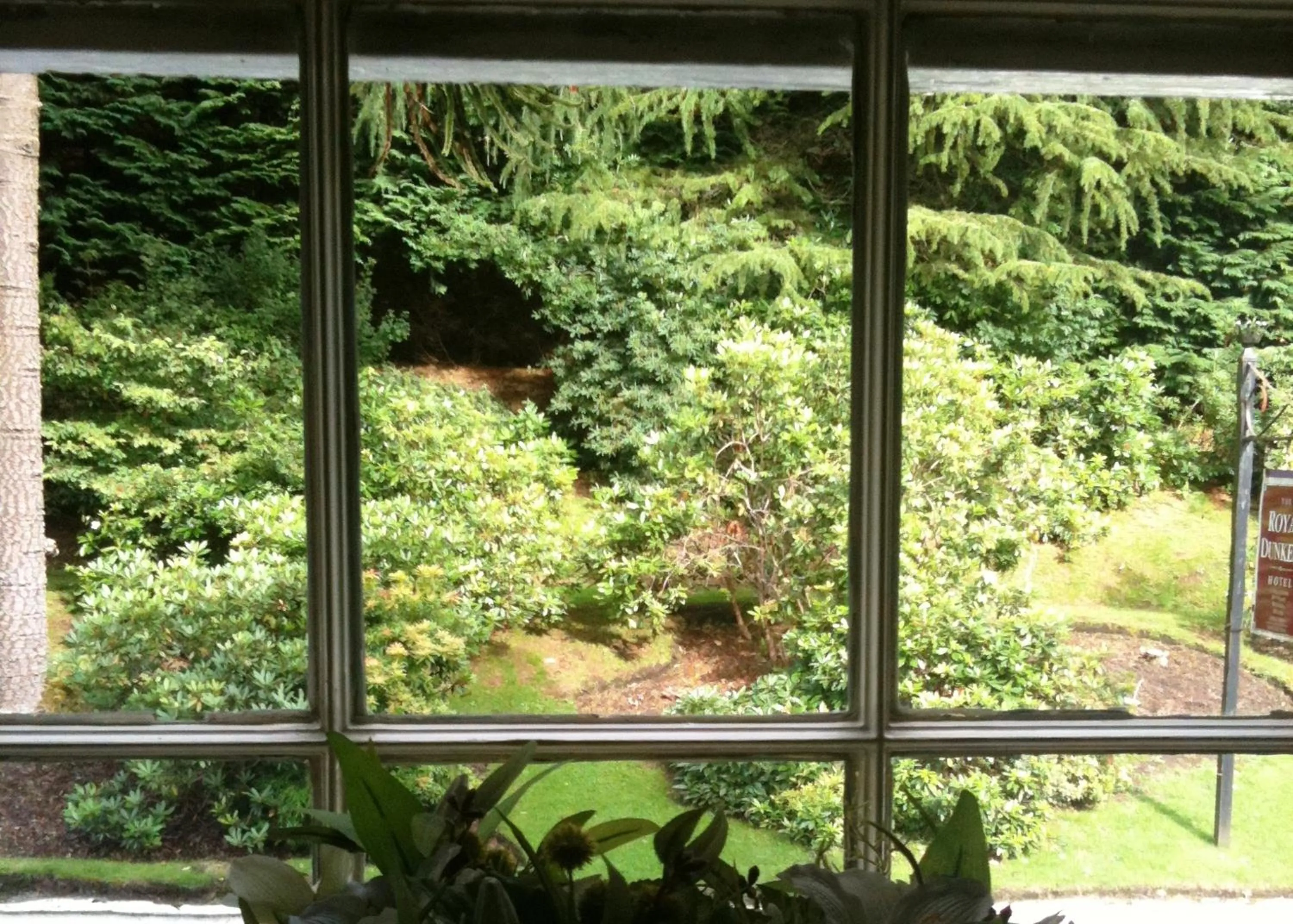 Garden in Royal Dunkeld Hotel