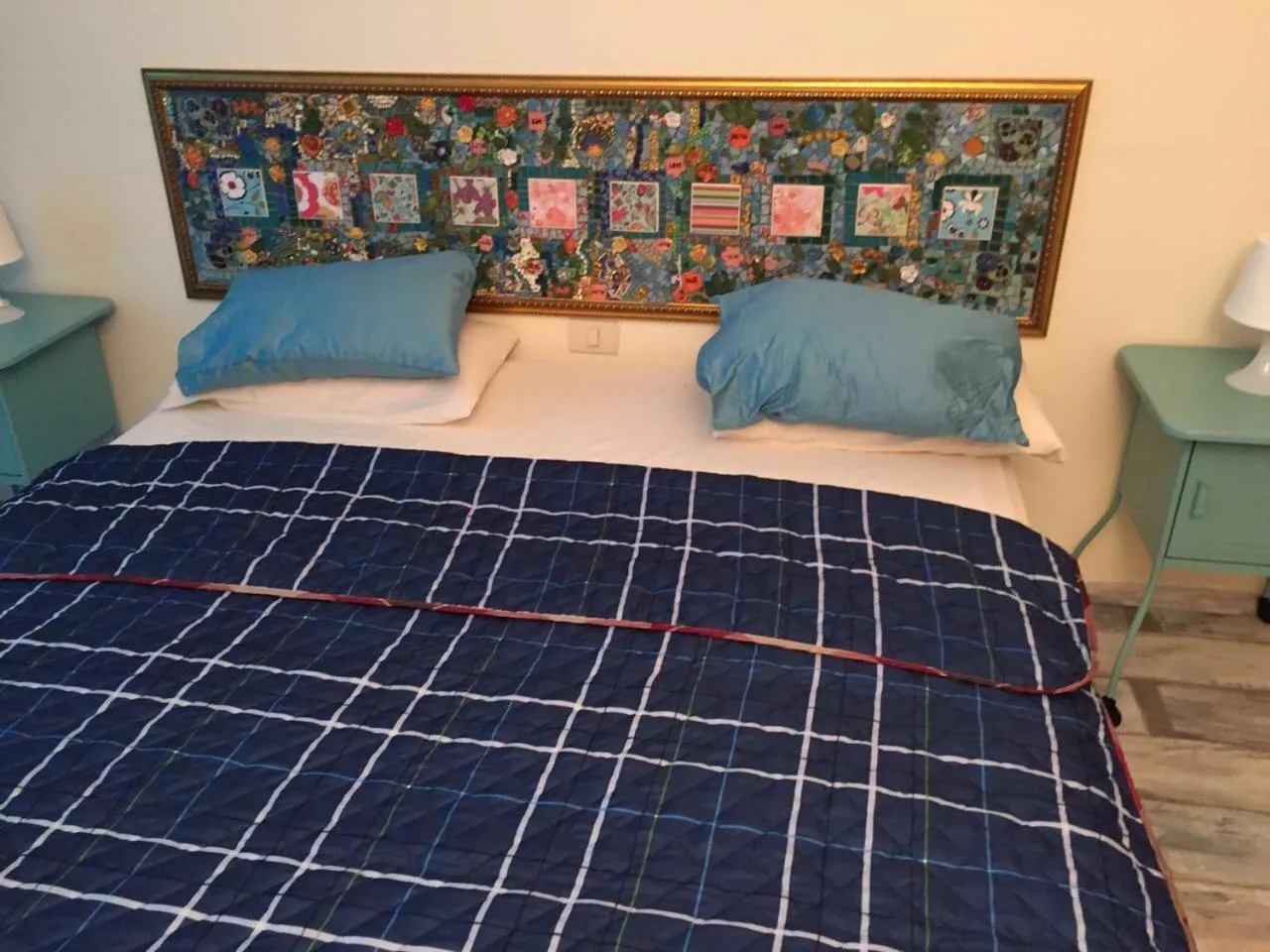 Bed in Rooms on the sea