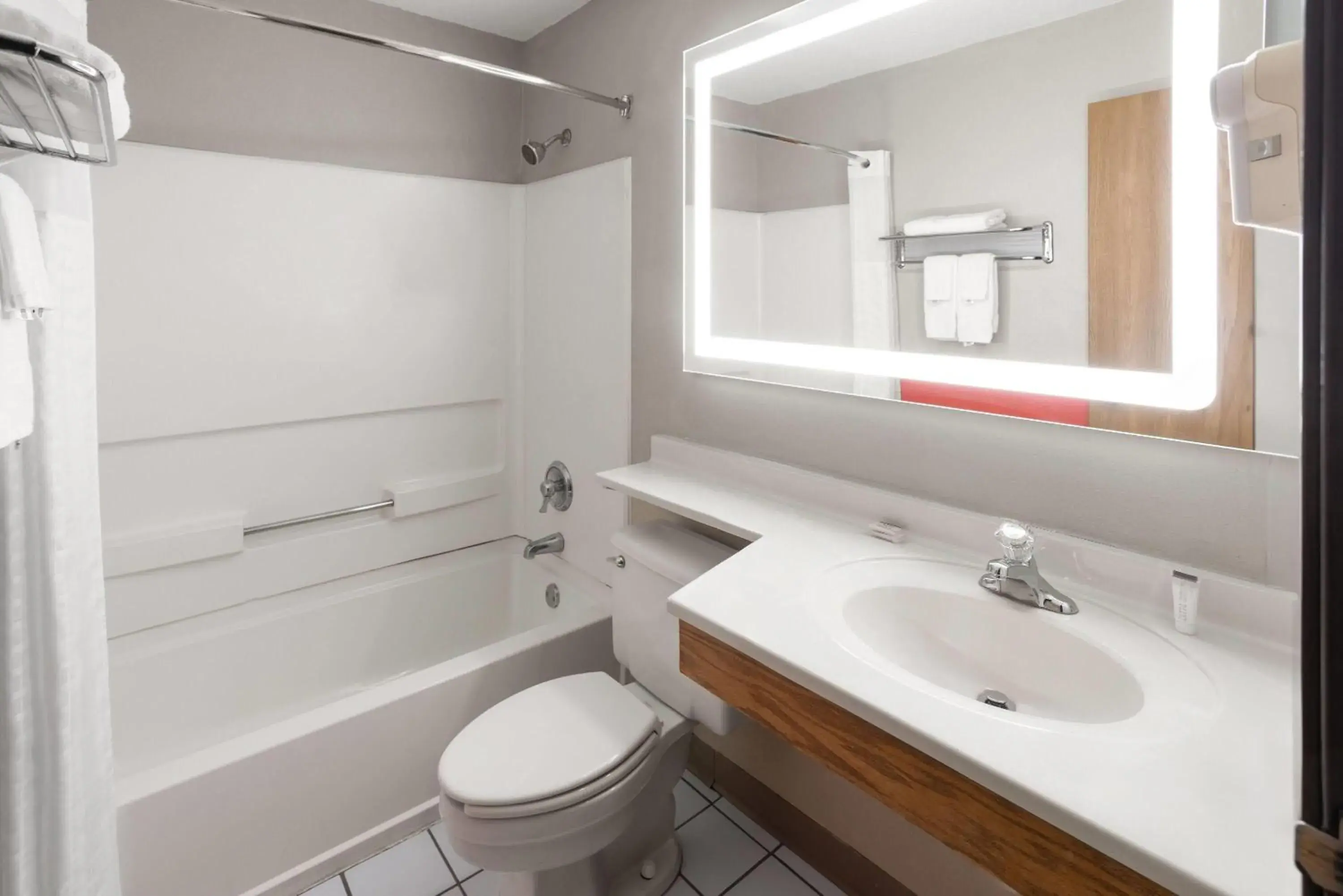 Double Room with Two Double Beds - Smoking in Super 8 by Wyndham New Stanton Double Room with Two Double Beds - Smoking in Super 8 by Wyndham New Stanton