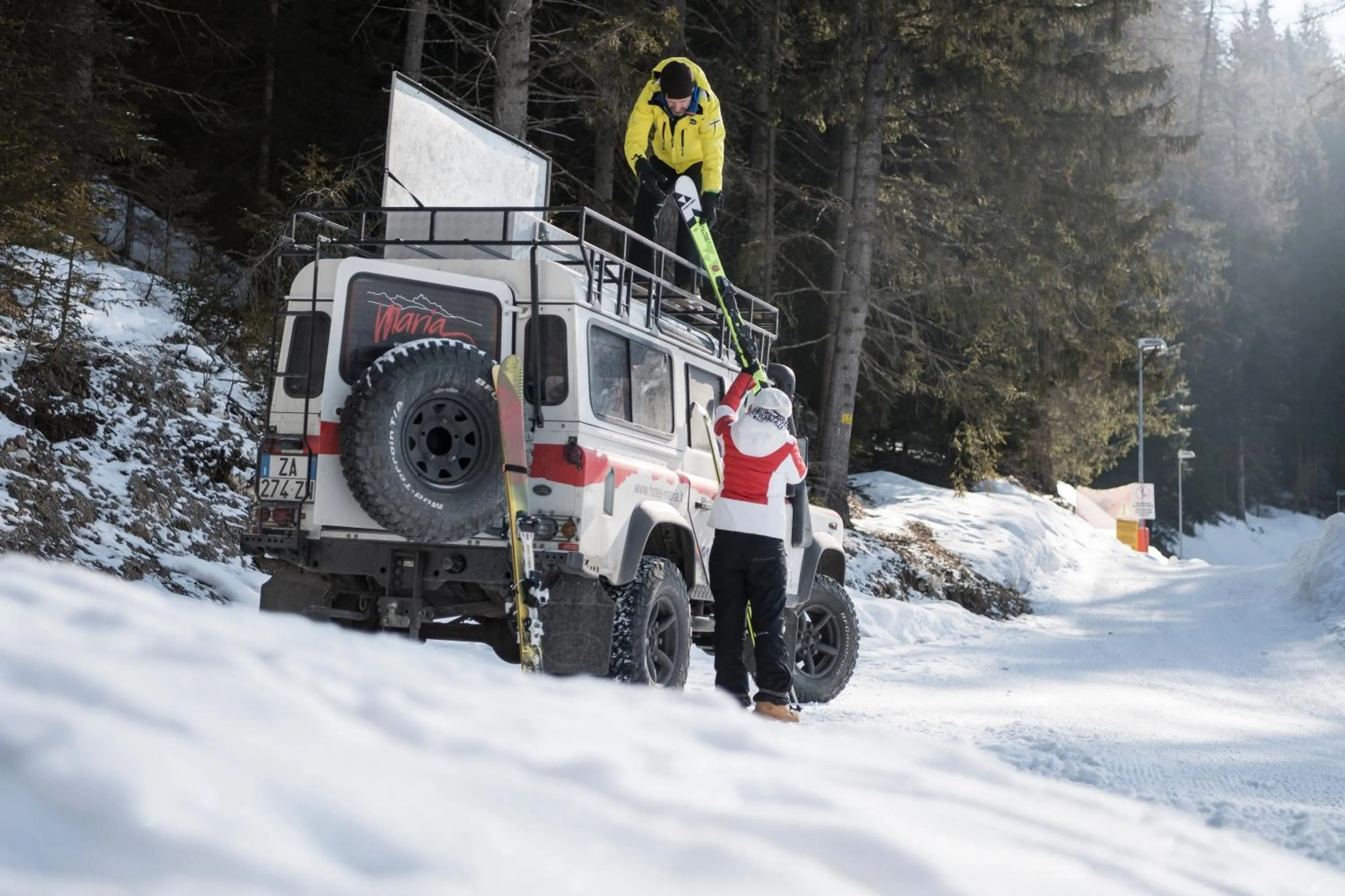 Skiing in Familienhotel Maria