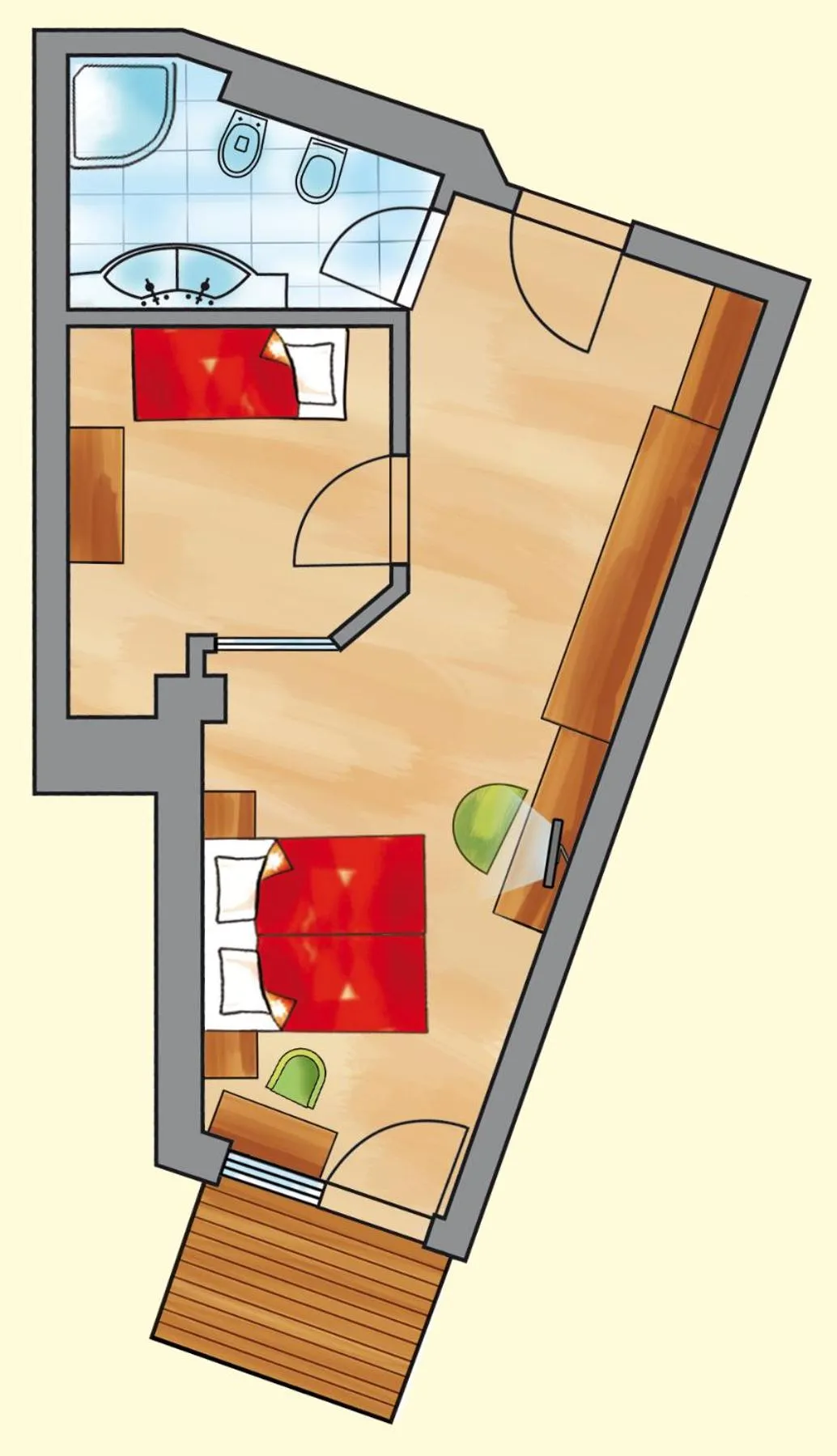 Photo of the whole room in Familienhotel Maria