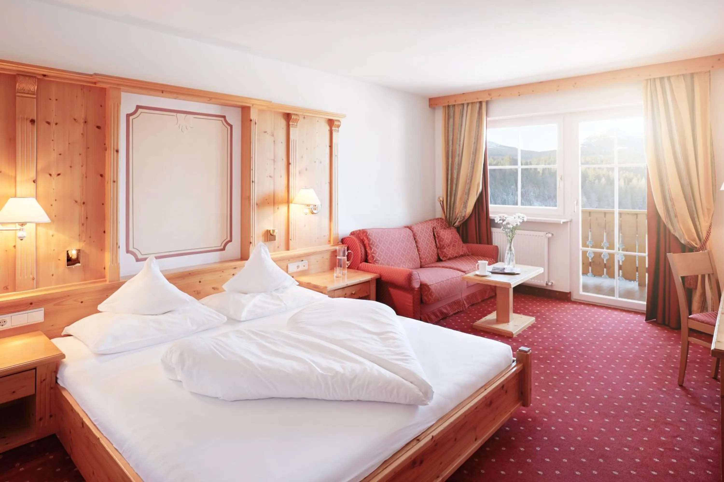 Photo of the whole room, Bed in Familienhotel Maria