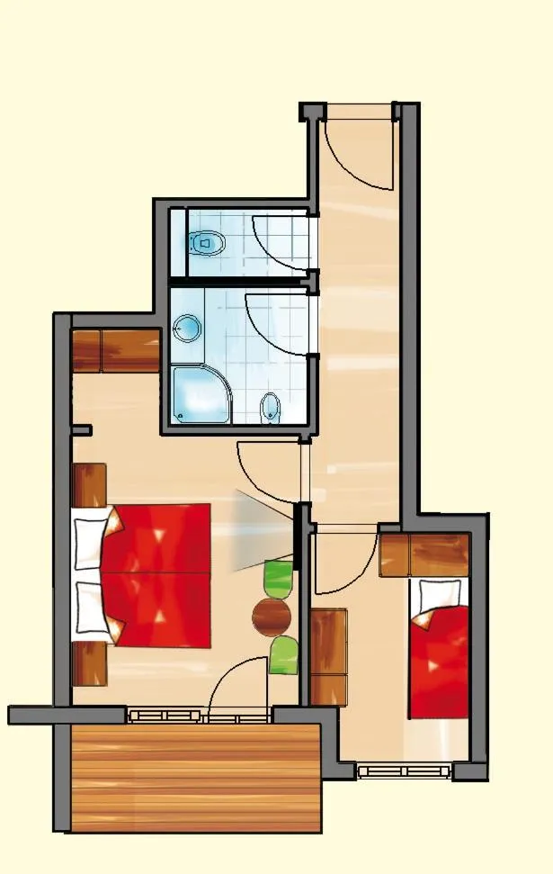 Photo of the whole room in Familienhotel Maria