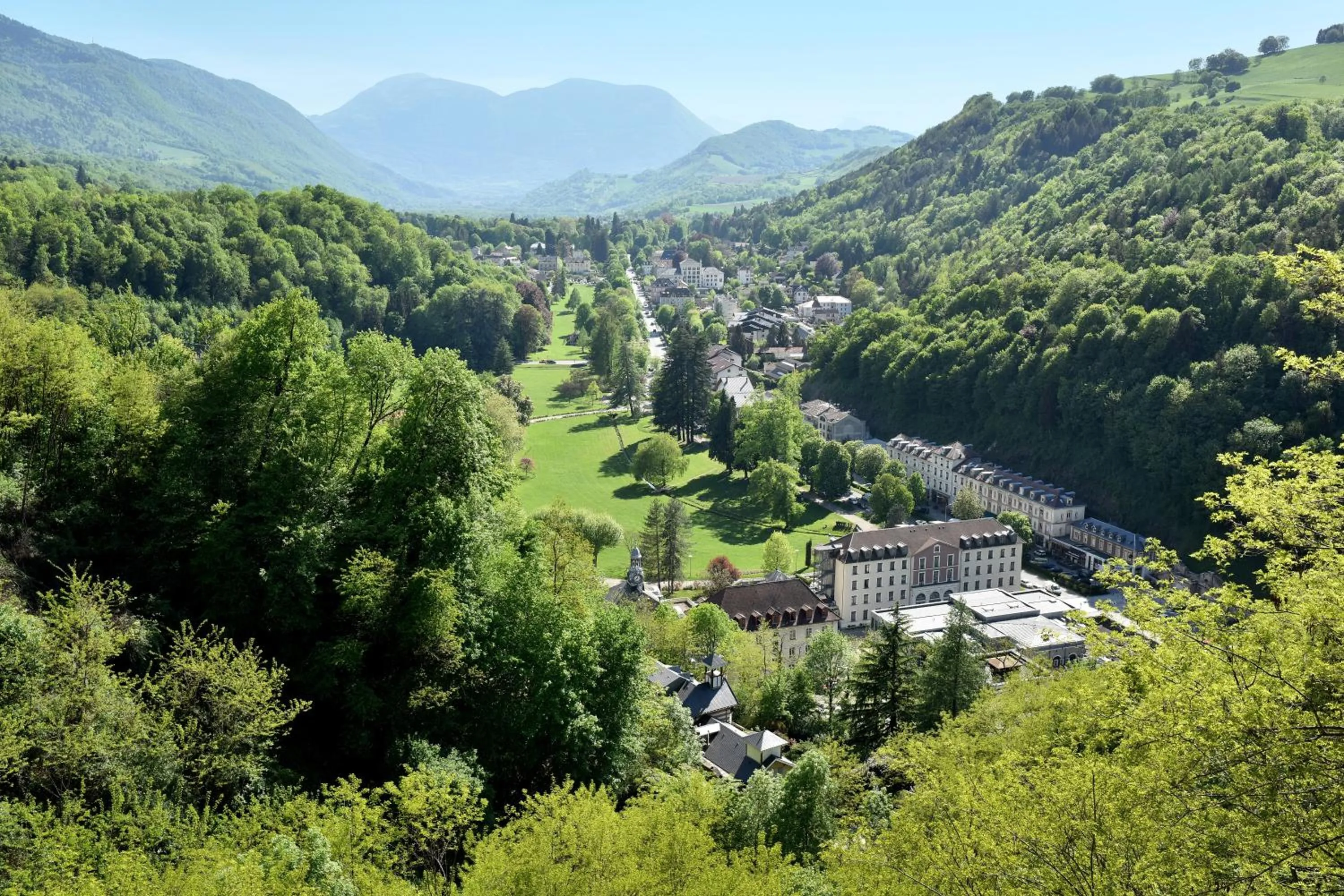 Mountain view in Grand Hôtel & Spa Uriage
