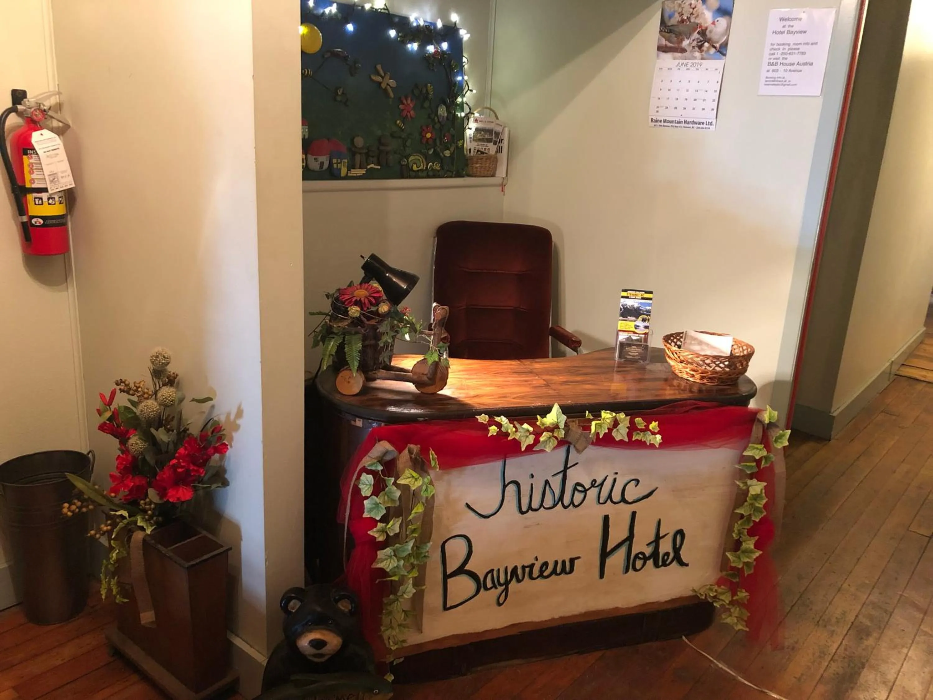 Lobby or reception in Historic Hotel Bayview