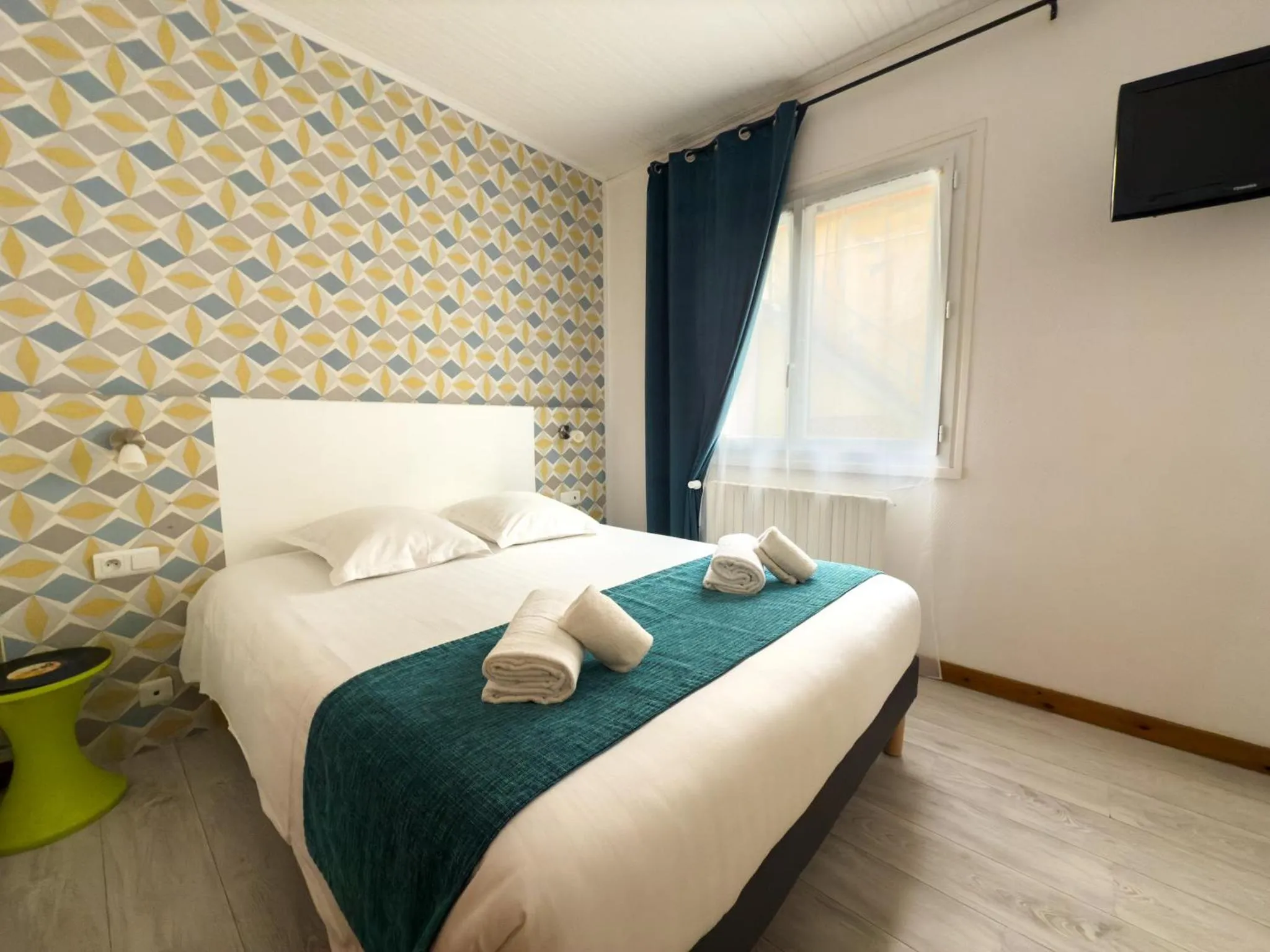 Bed in Hotel de Paris