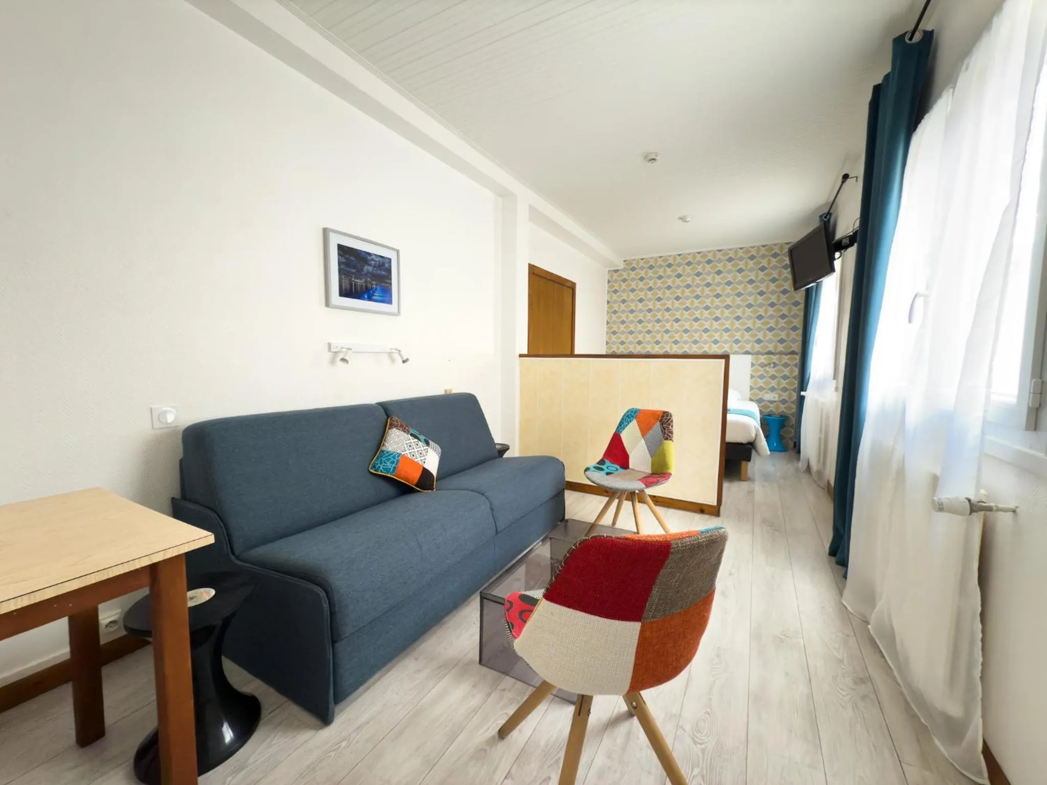 Living room in Hotel de Paris