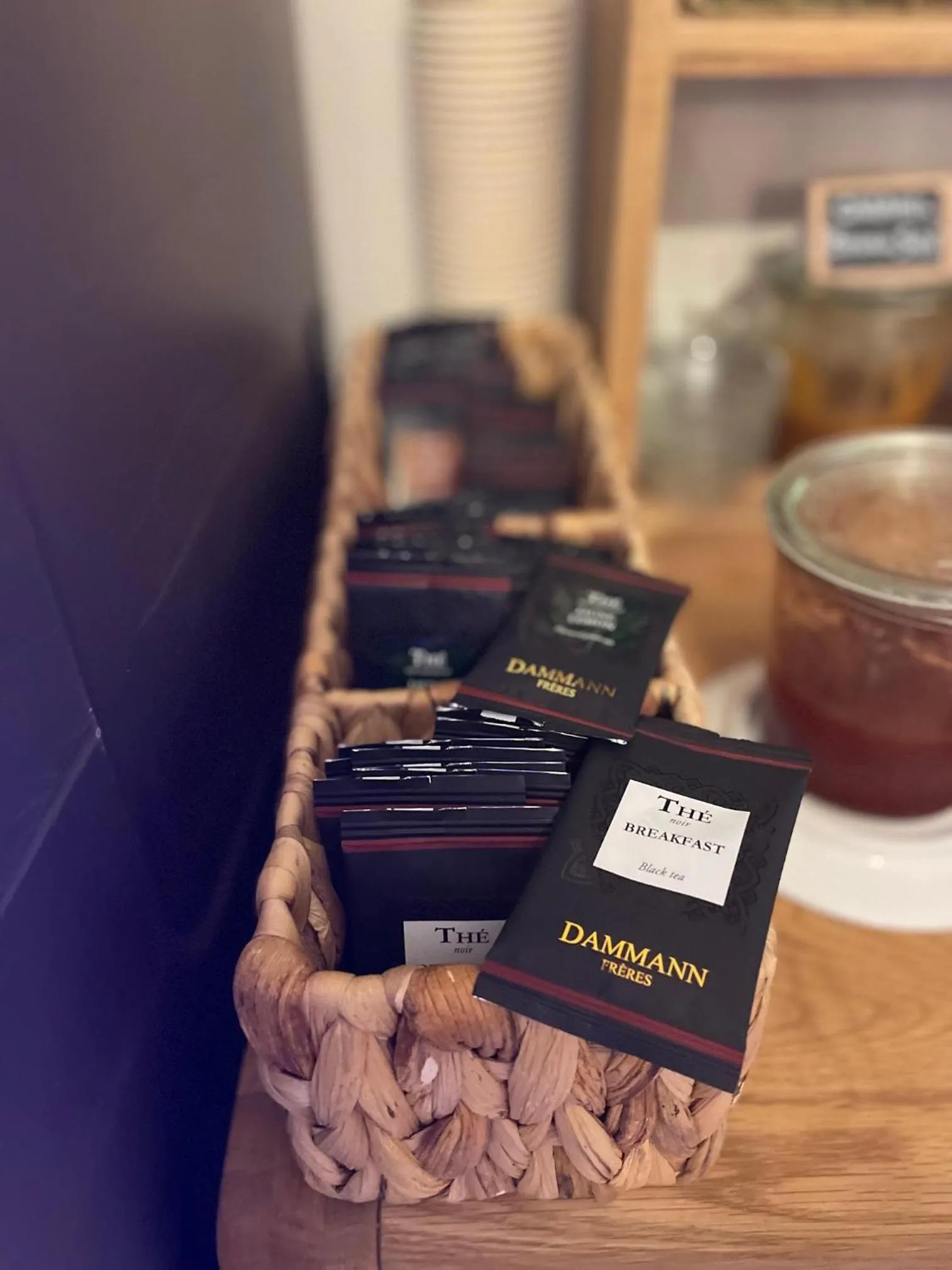 Buffet breakfast in Hotel de Paris