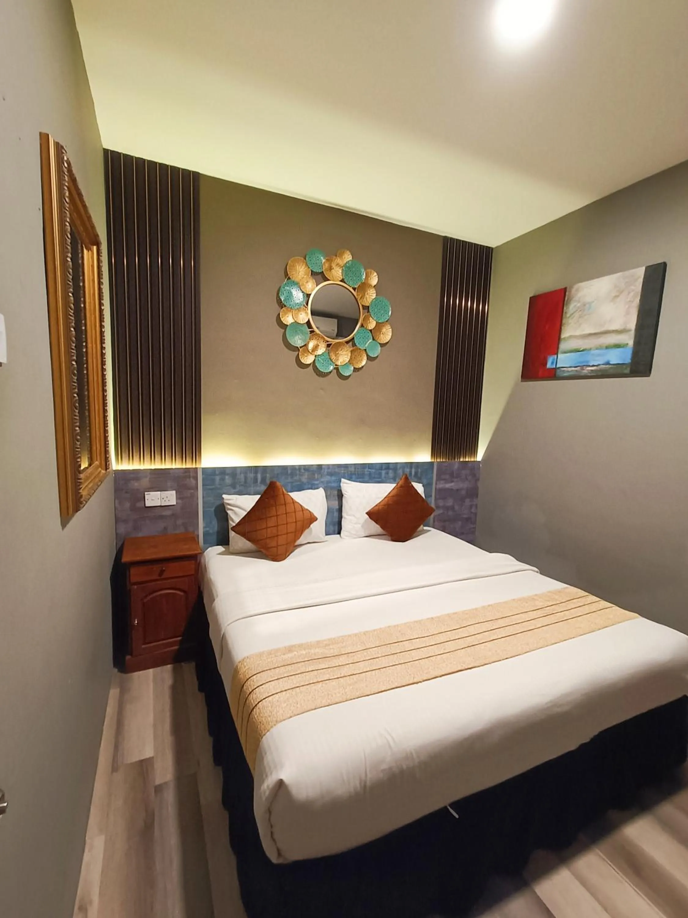 Bed in Tc theme park Guest house