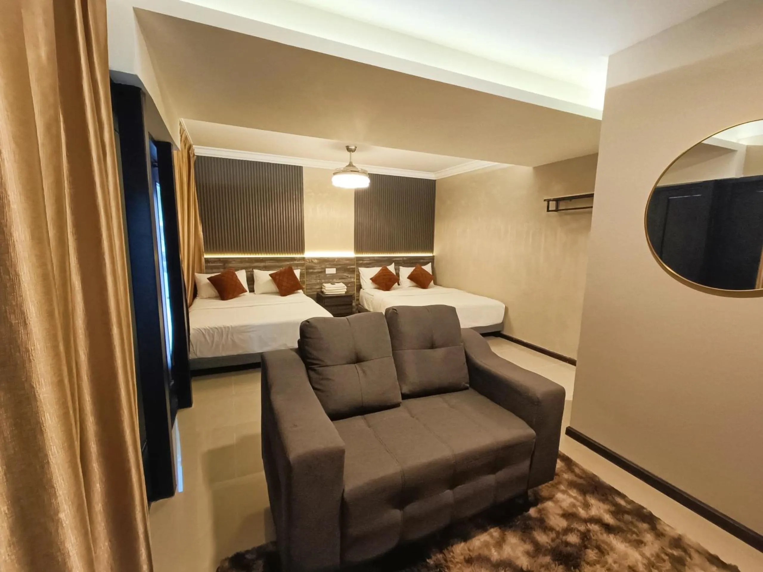 Bed in Tc theme park Guest house