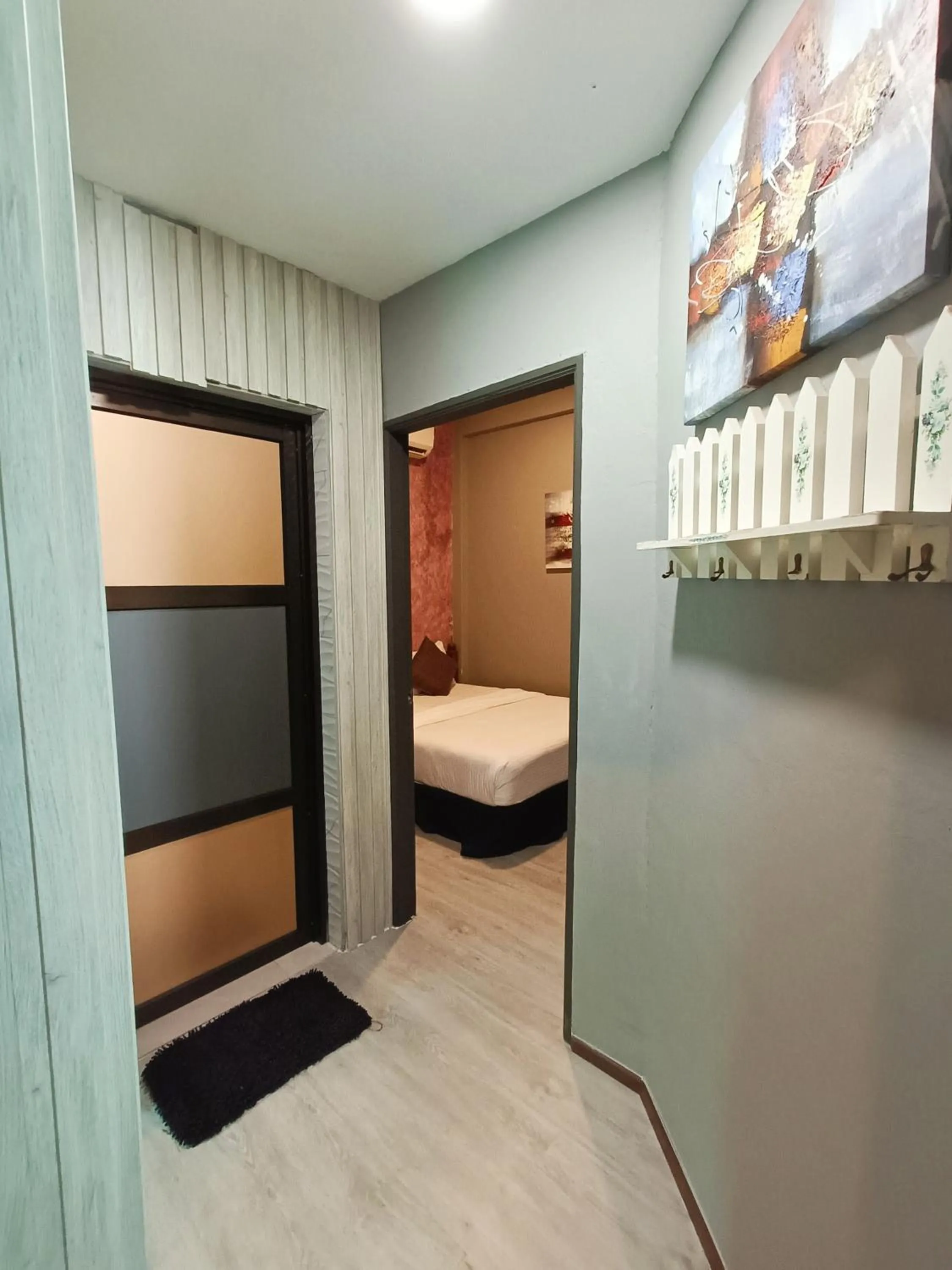 Bed in Tc theme park Guest house