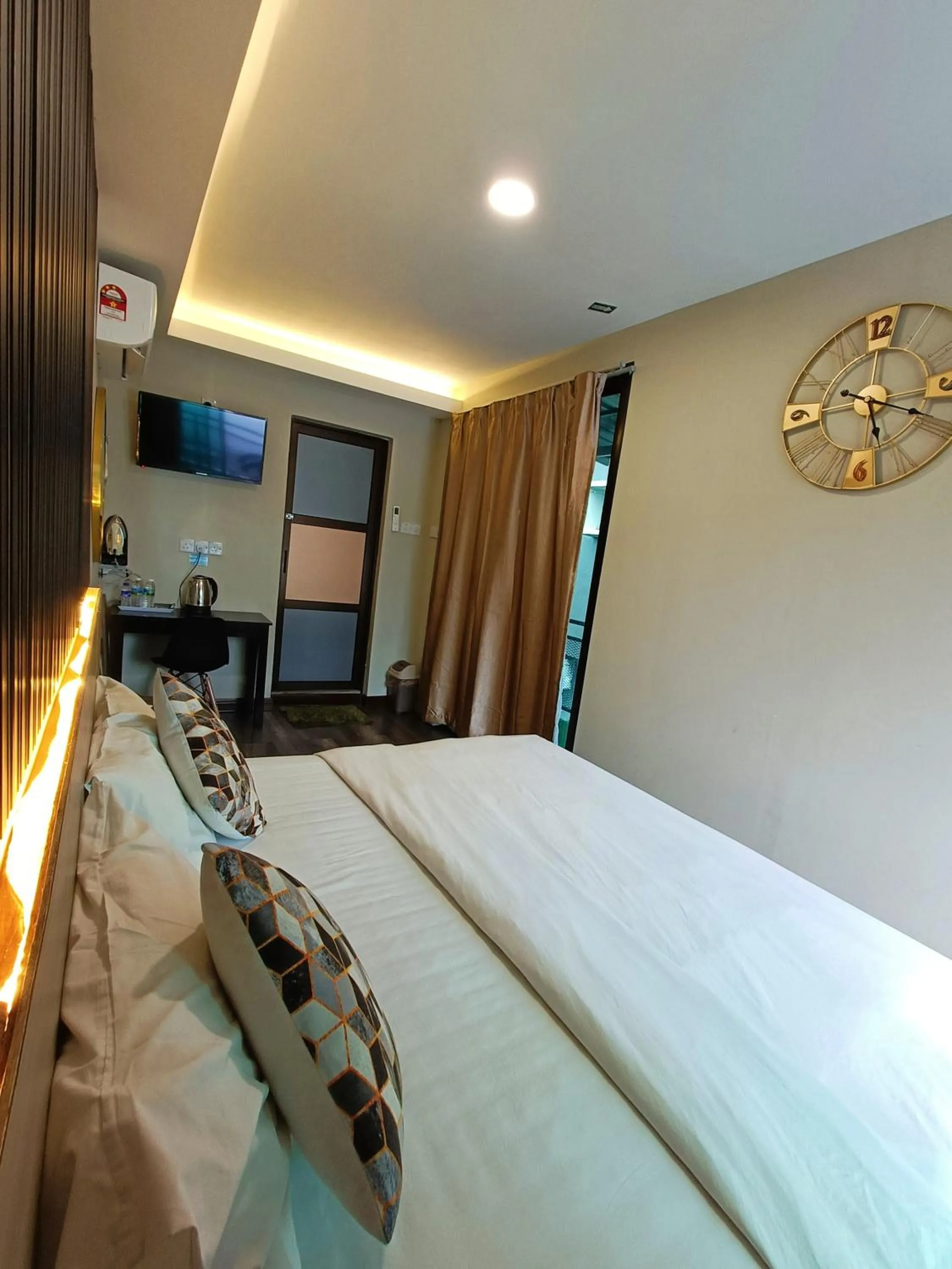 Bed in Tc theme park Guest house