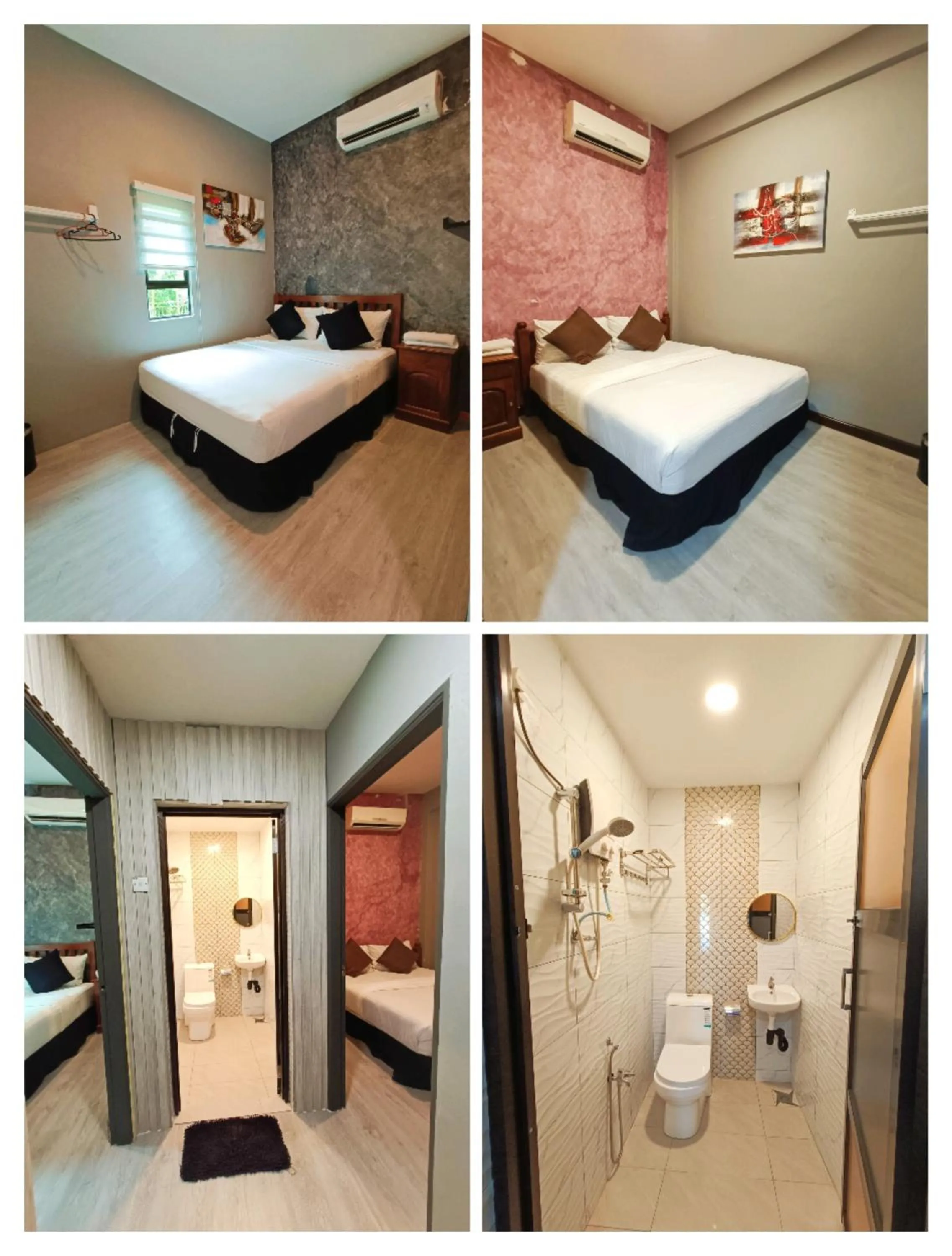 Bed in Tc theme park Guest house