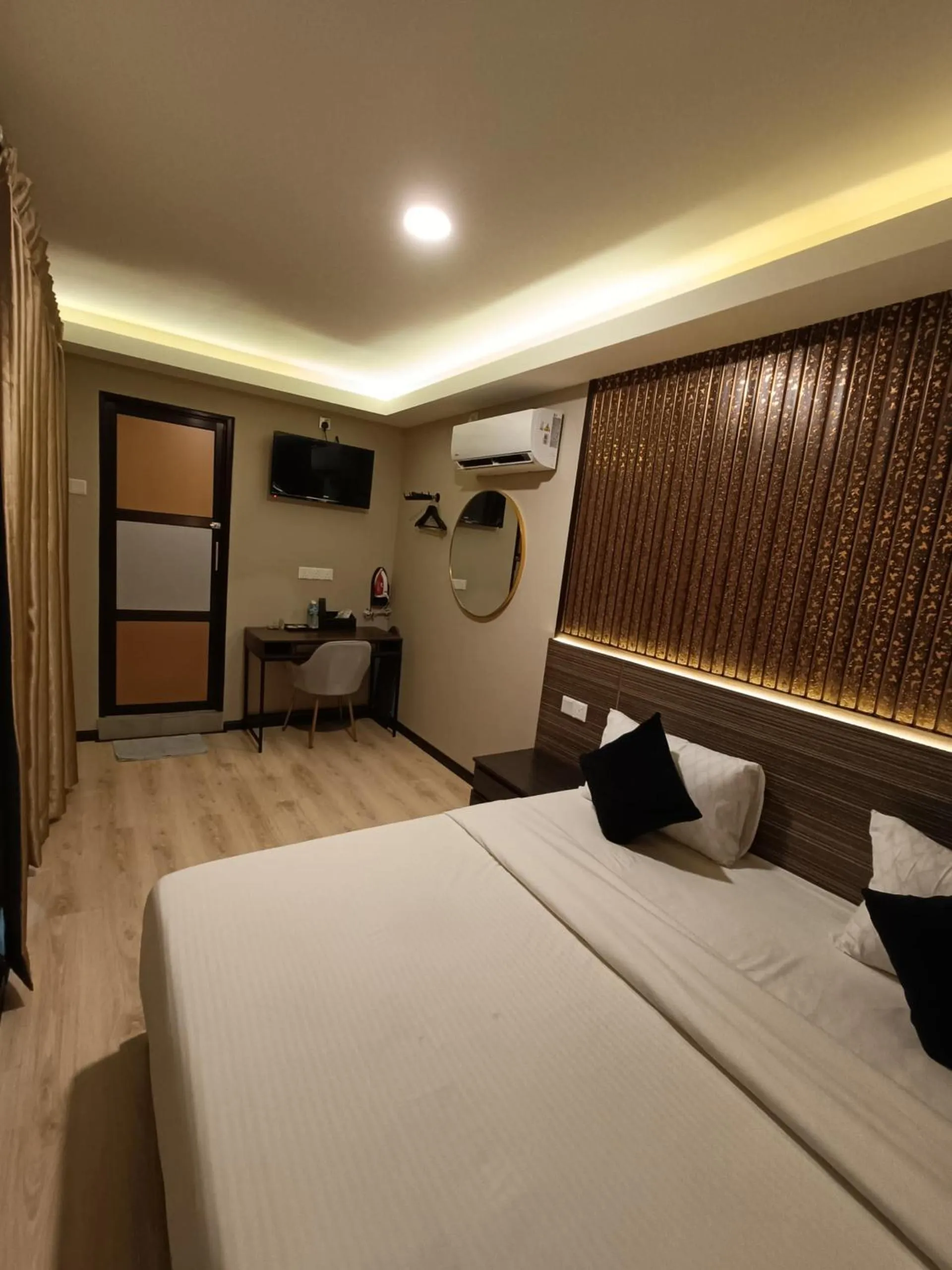 Bed in Tc theme park Guest house