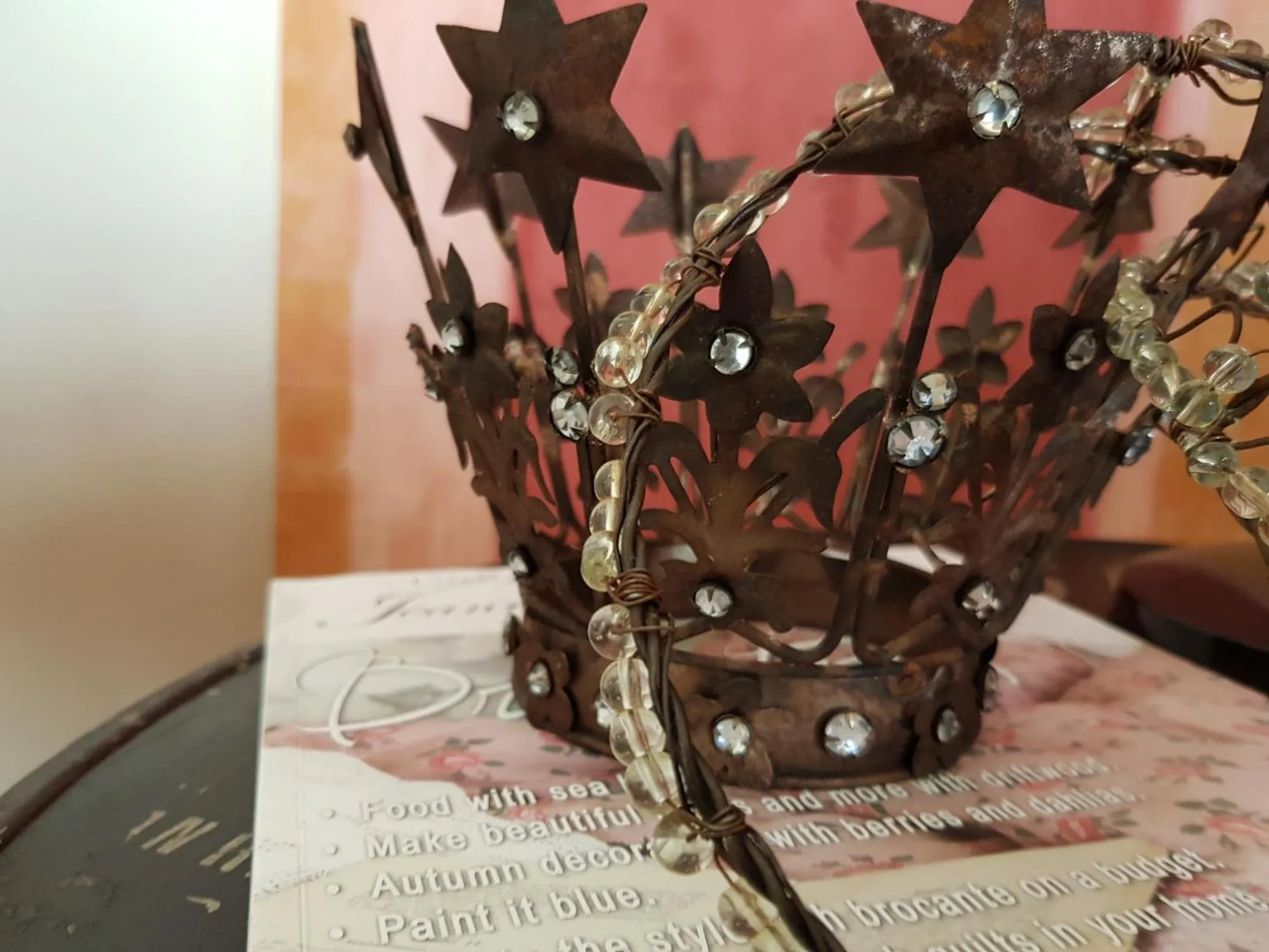 Decorative detail in Villa Te Soro Bed and breakfast