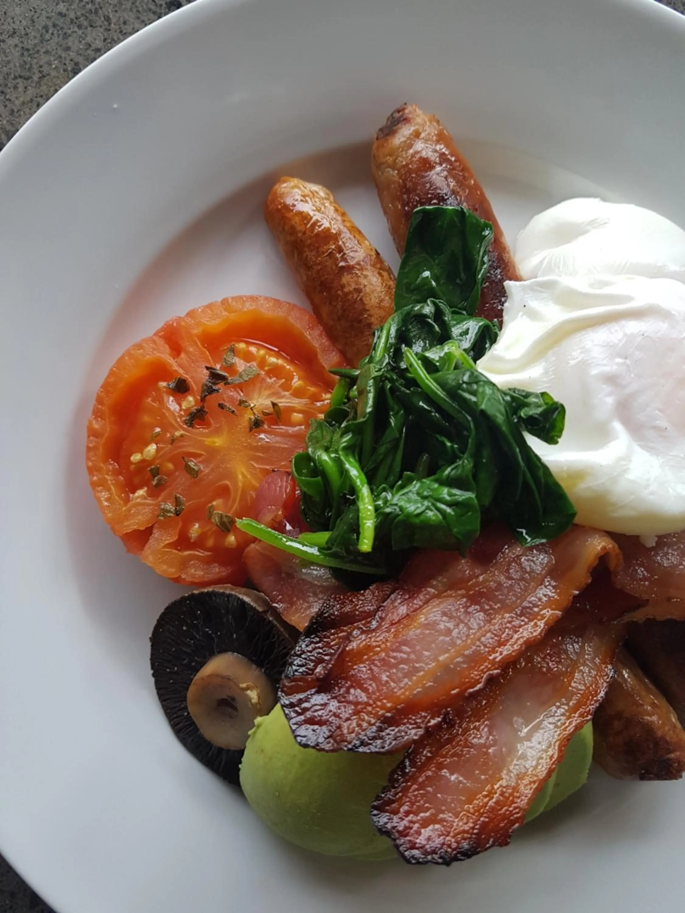 English/Irish breakfast in Villa Te Soro Bed and breakfast