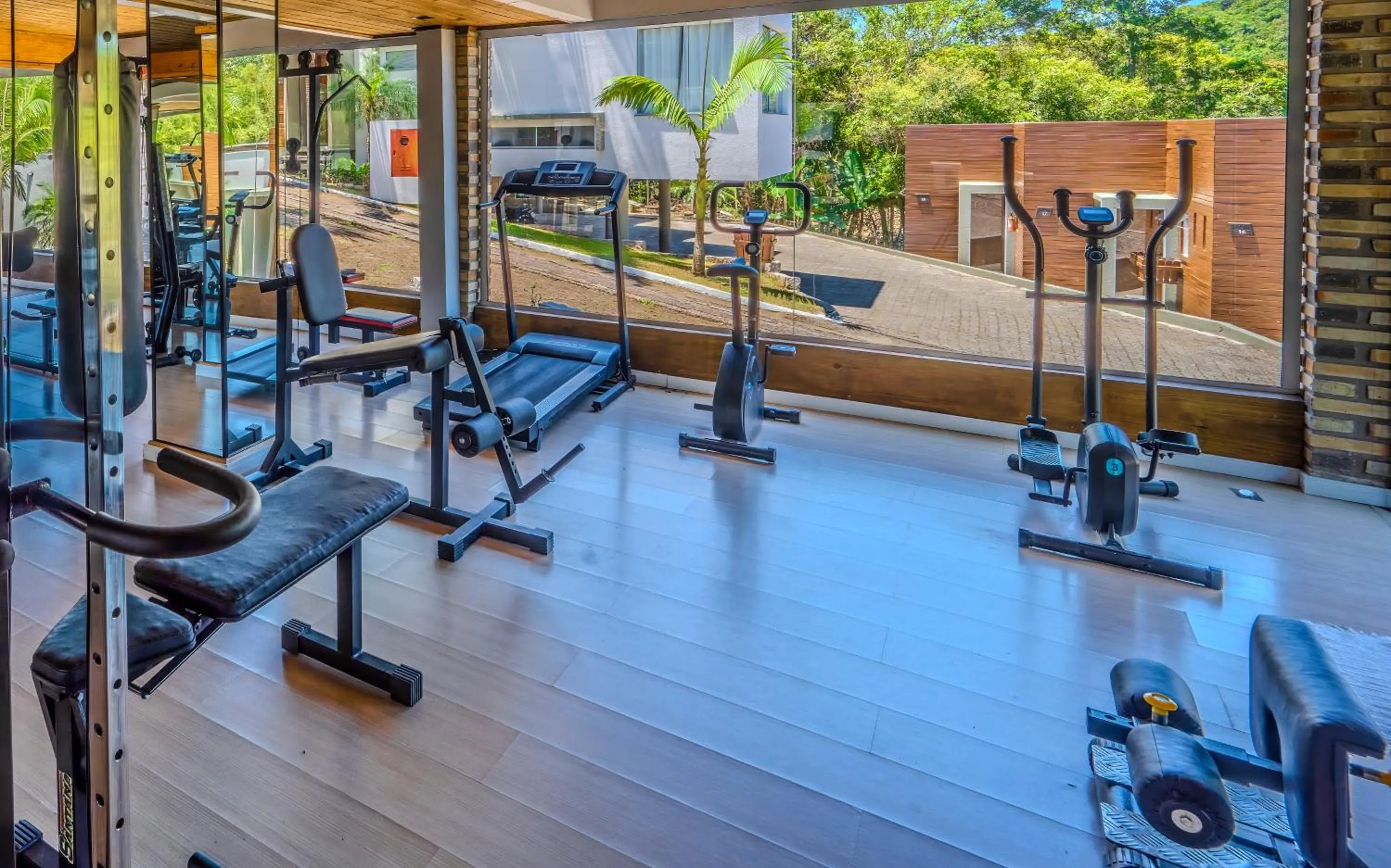 Fitness centre/facilities in Pousada Natribus Rosa