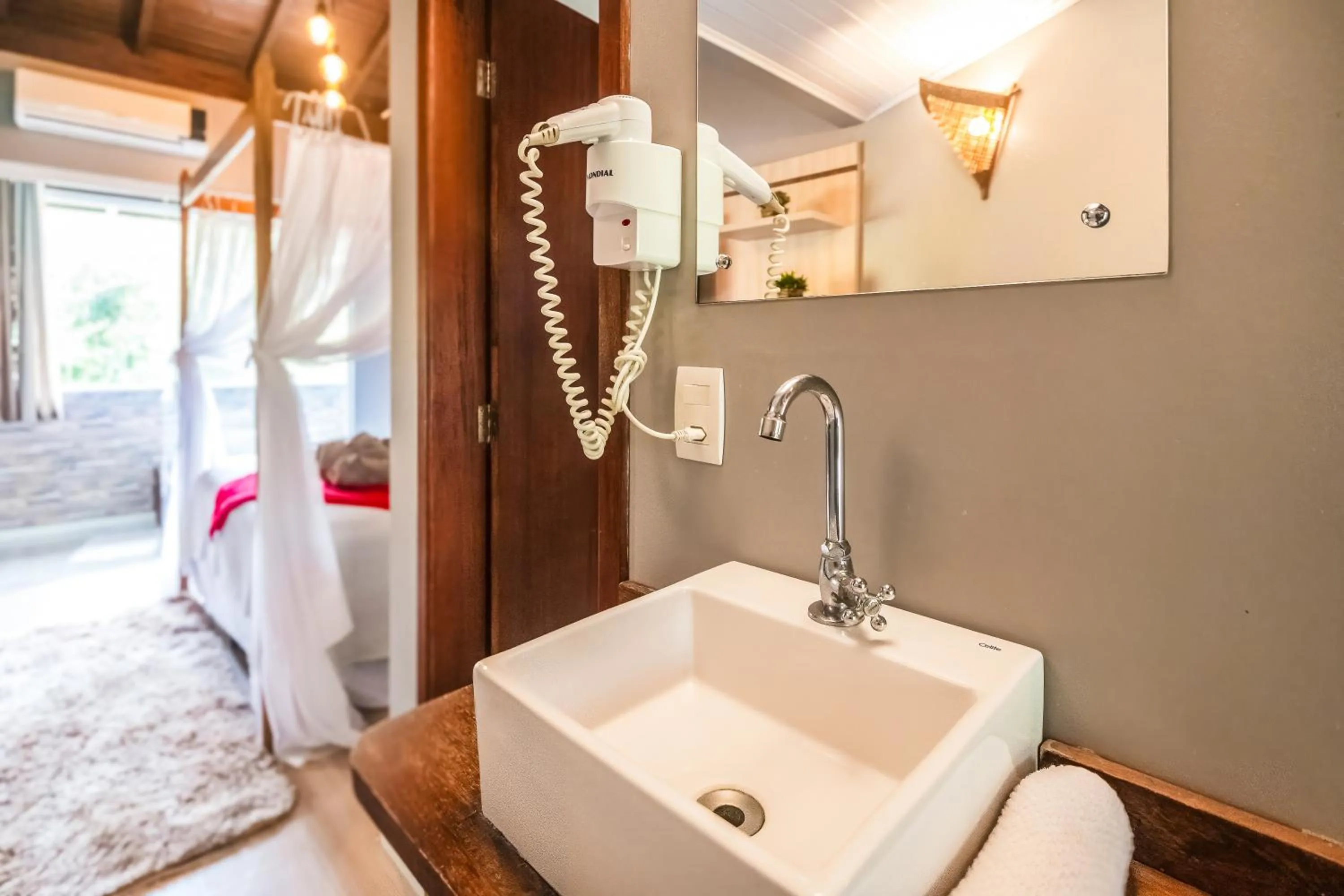 Bathroom in Pousada Natribus Rosa