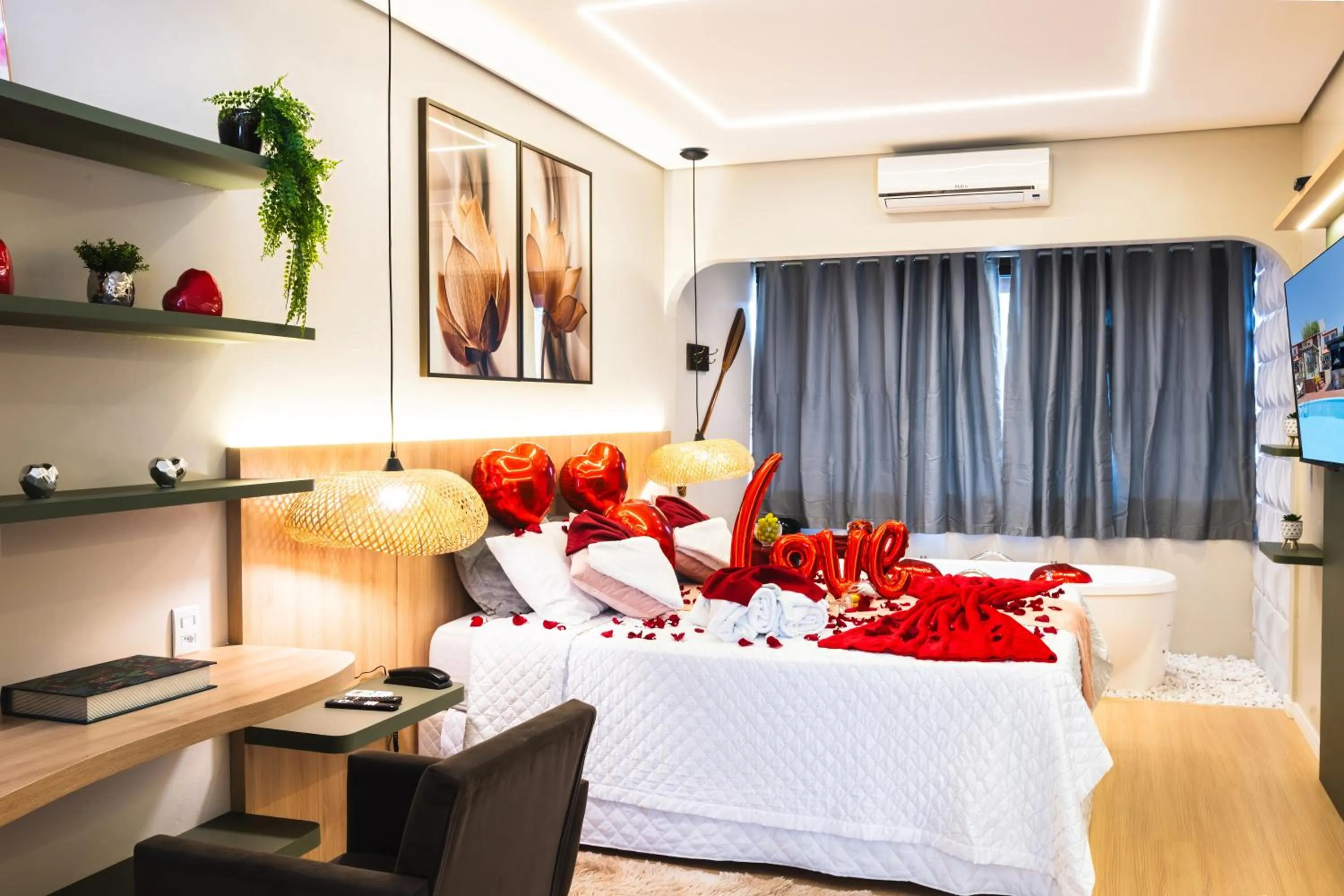 Photo of the whole room, Bed in Pousada Natribus Rosa