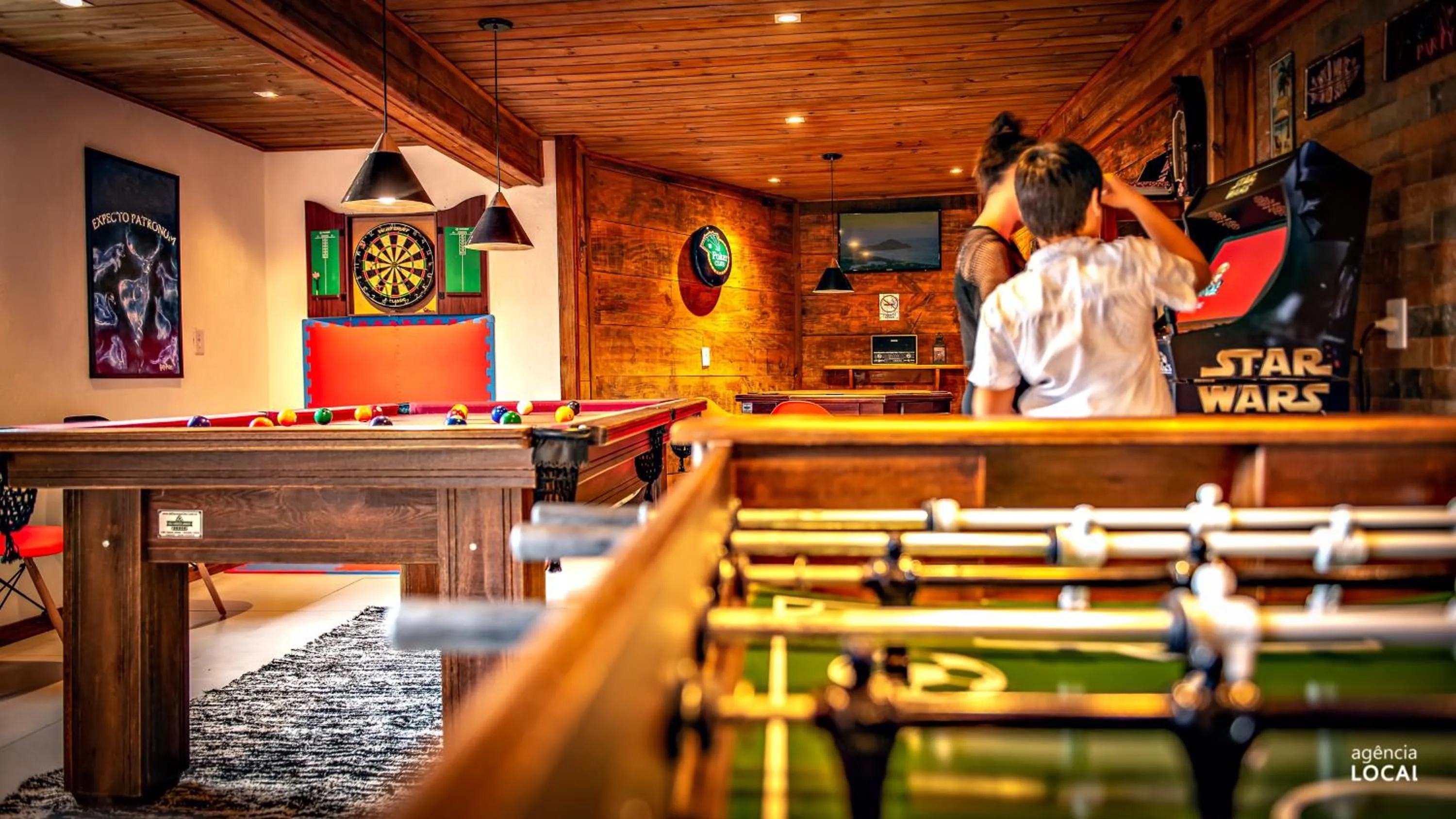 Game Room in Pousada Natribus Rosa