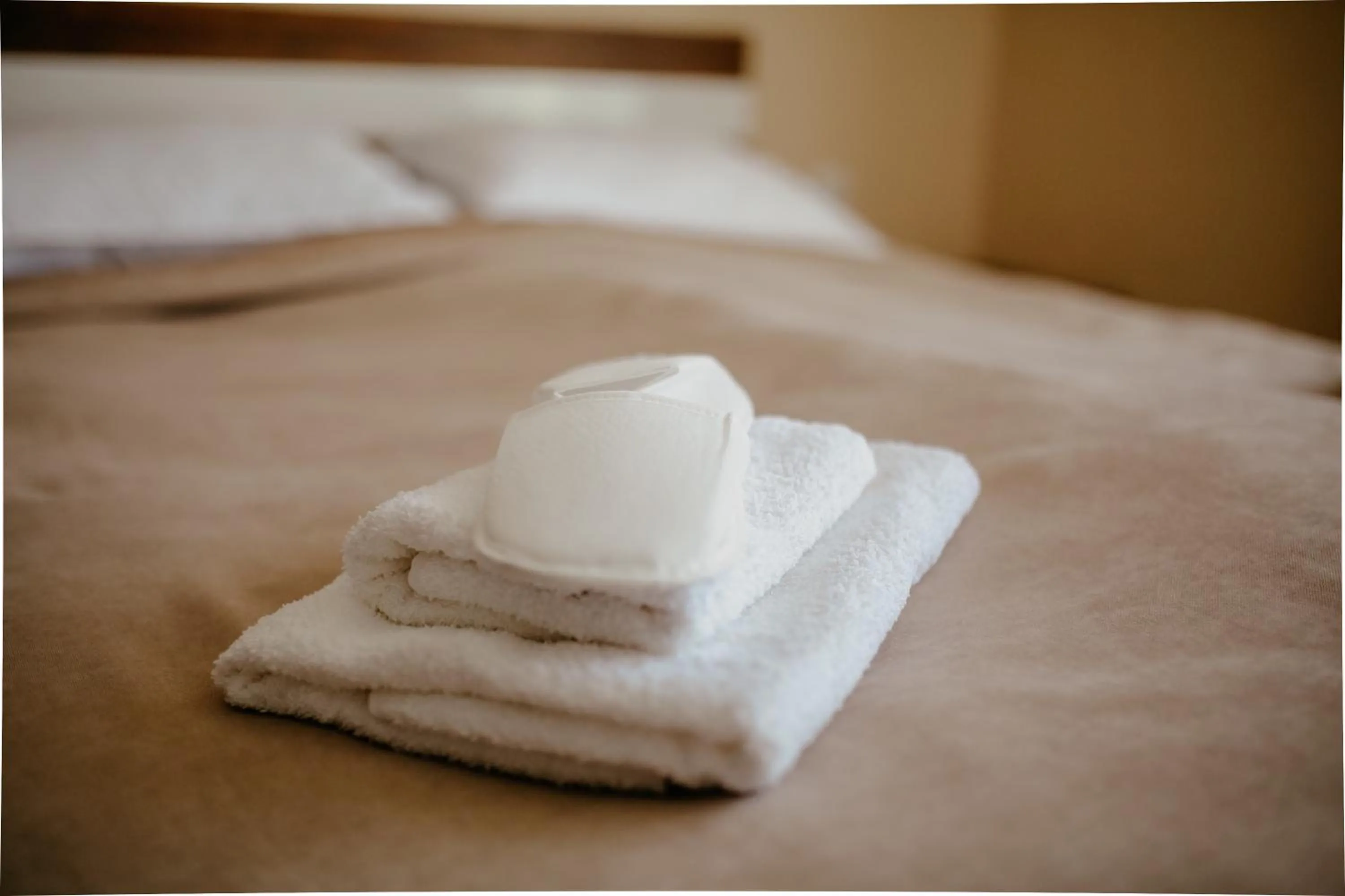 Bed in Maisako's New Gudauri Apartment