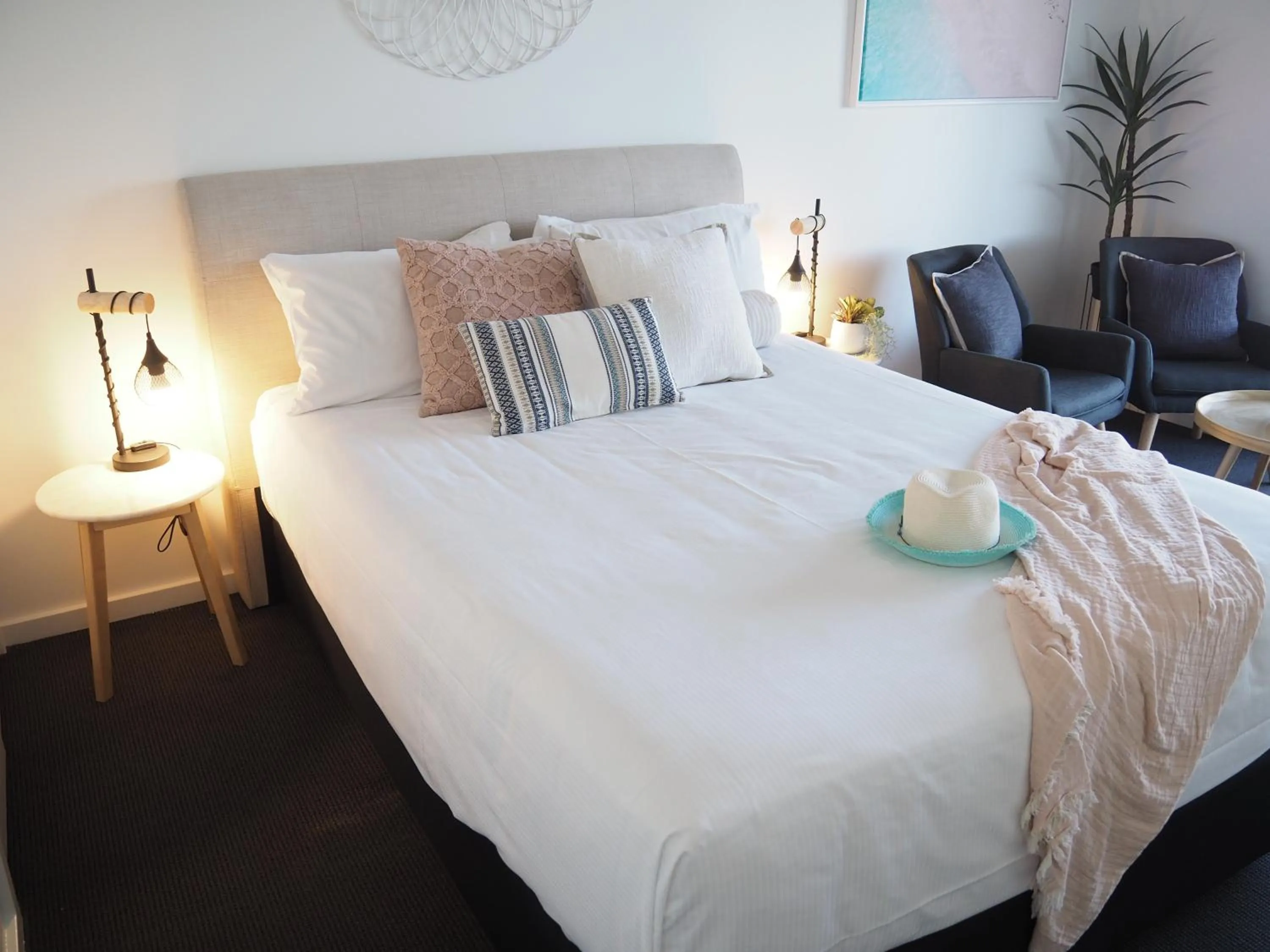 Bedroom, Bed in The Esplanade Motel