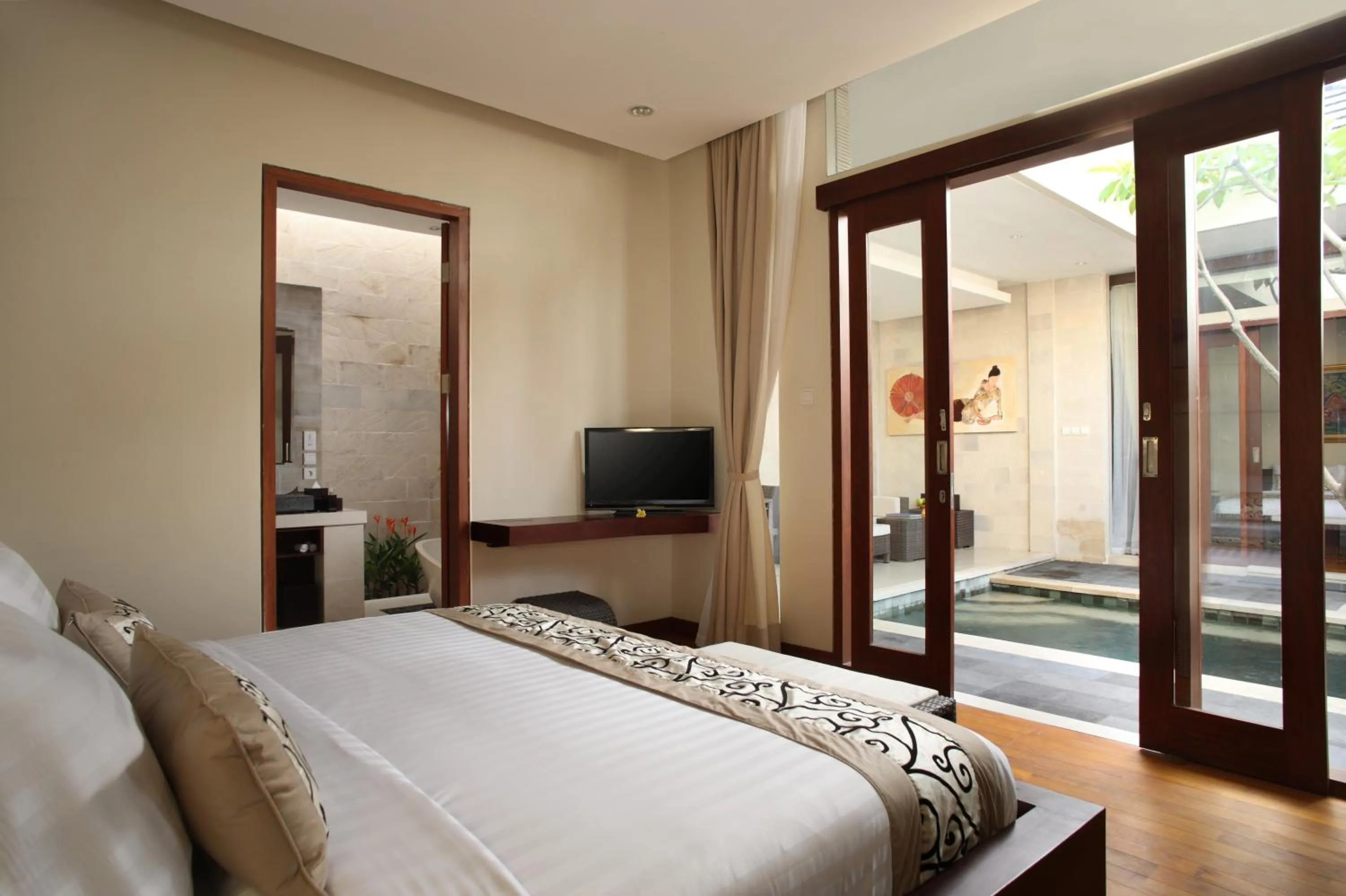 Bedroom, Bed in Daluman Villas