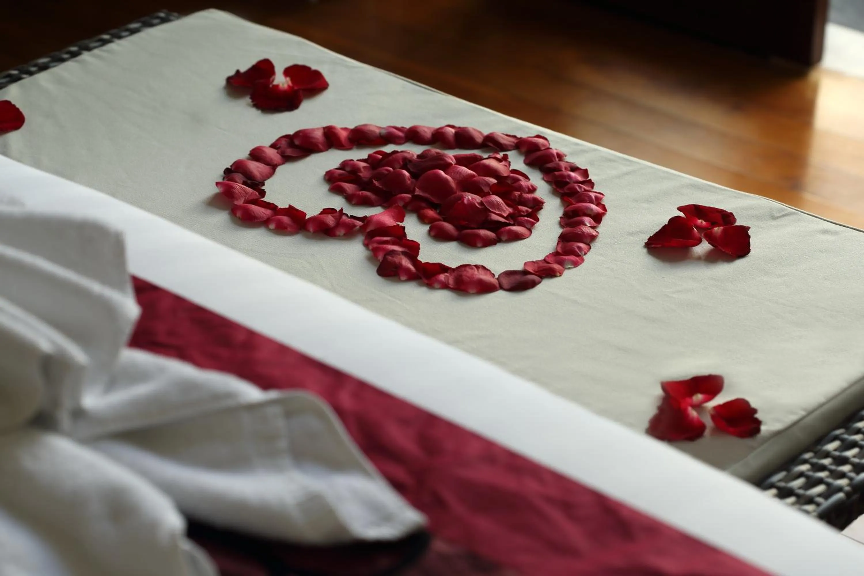 Decorative detail, Bed in Daluman Villas