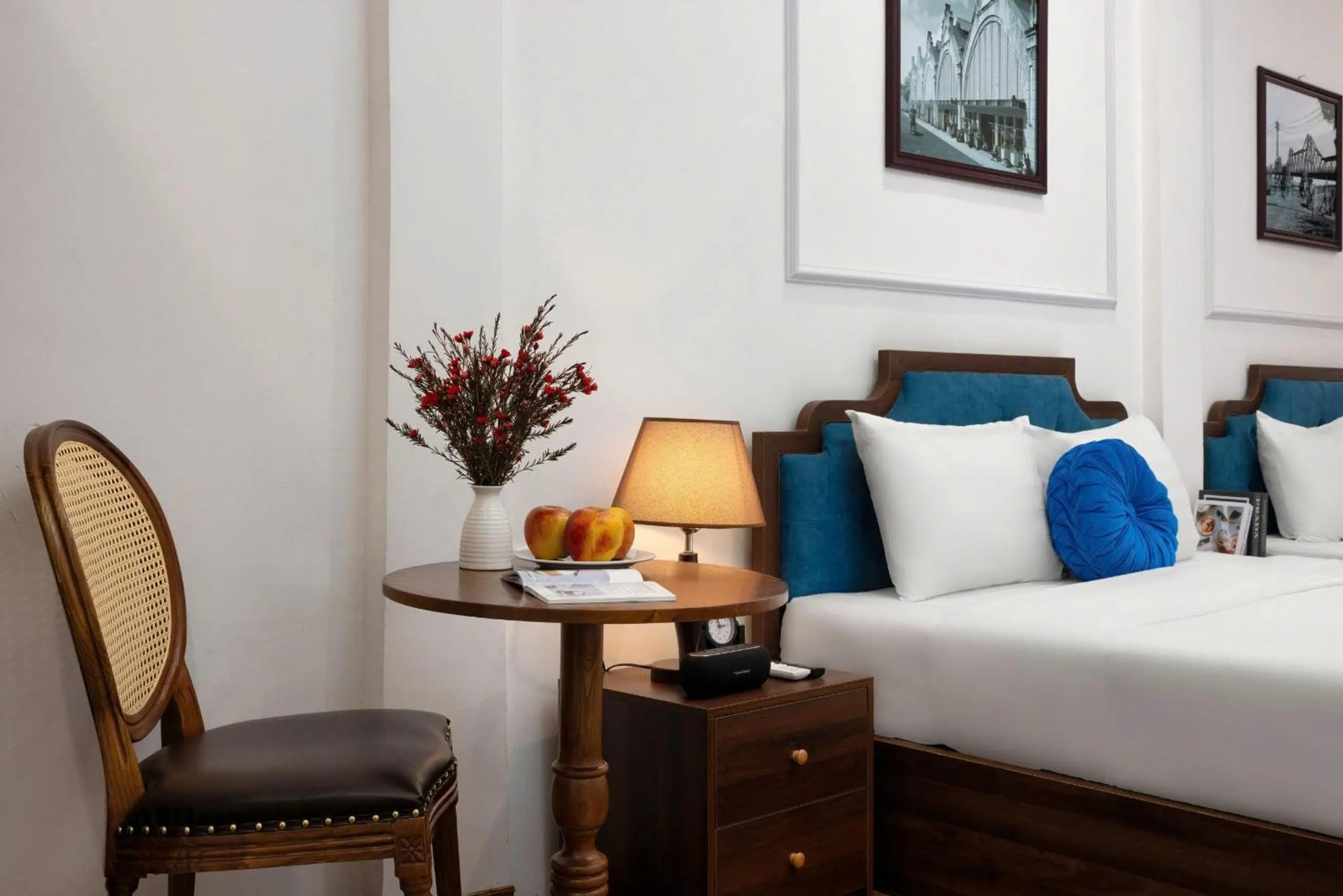 Bed in The Ambery Hanoi Boutique Hotel & Travel