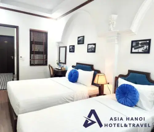 Superior Twin Room in The Ambery Hanoi Boutique Hotel & Travel Superior Twin Room in The Ambery Hanoi Boutique Hotel & Travel
