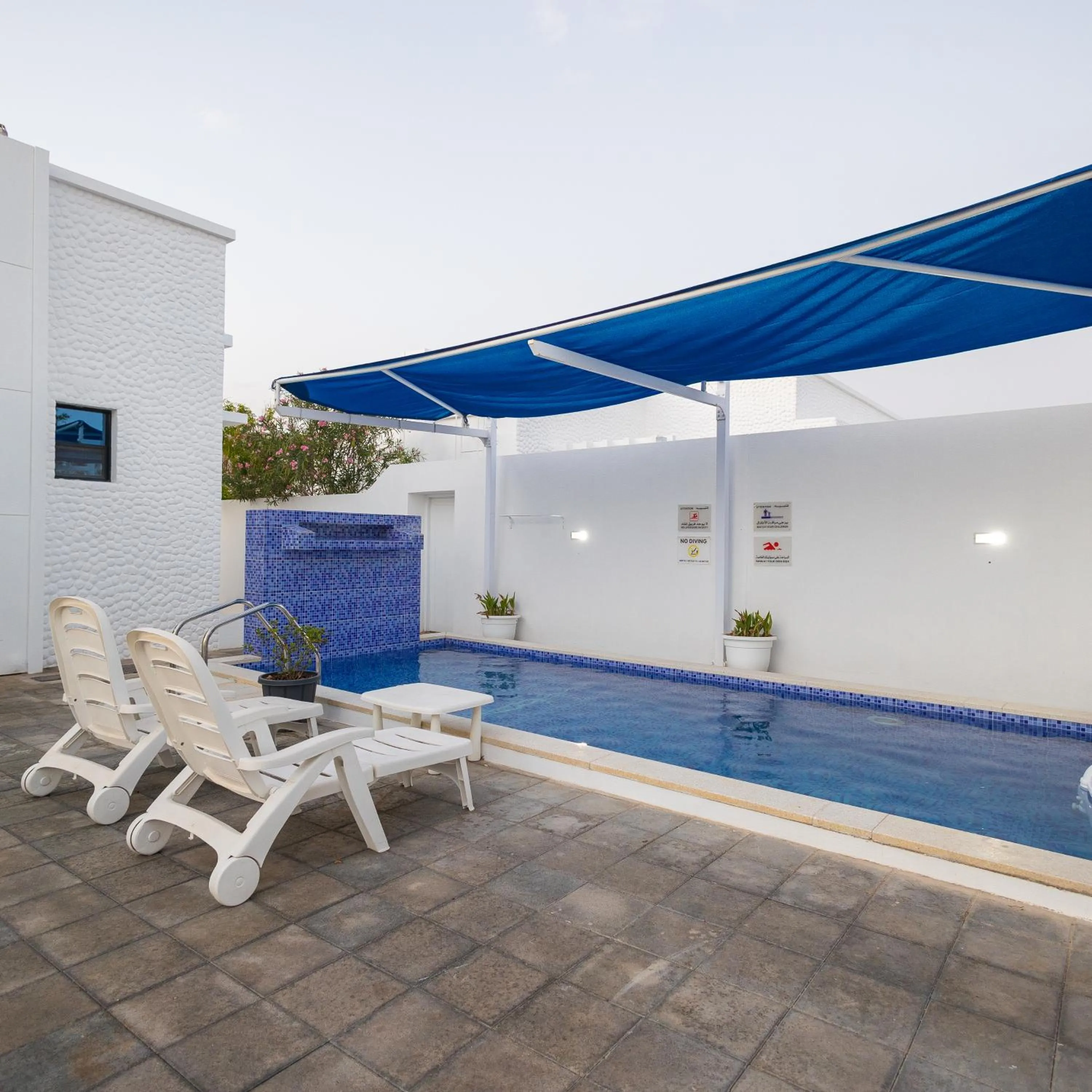 Pool view in THE POOL VILLA - TANUF