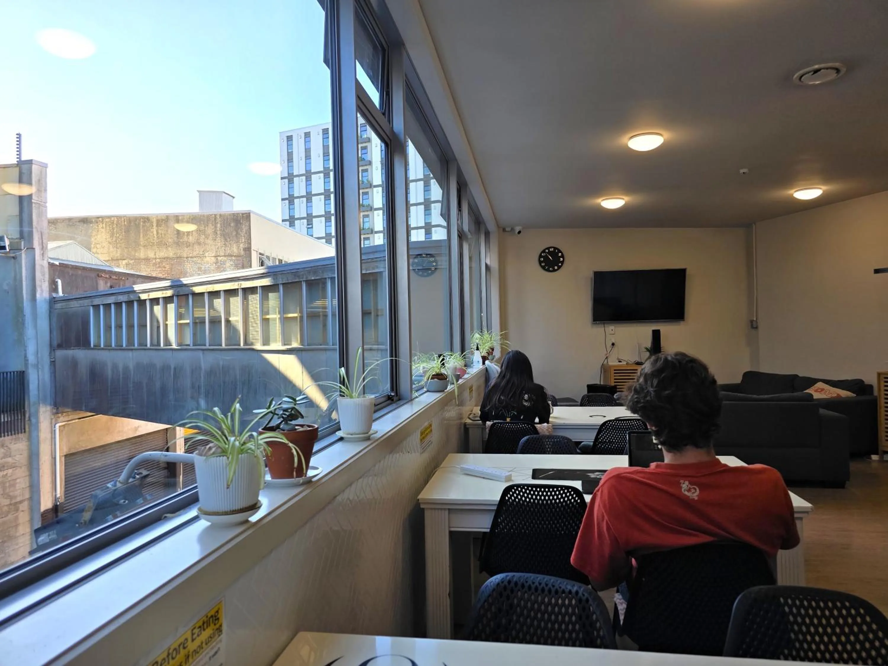 Living room in Newton Lodge Auckland