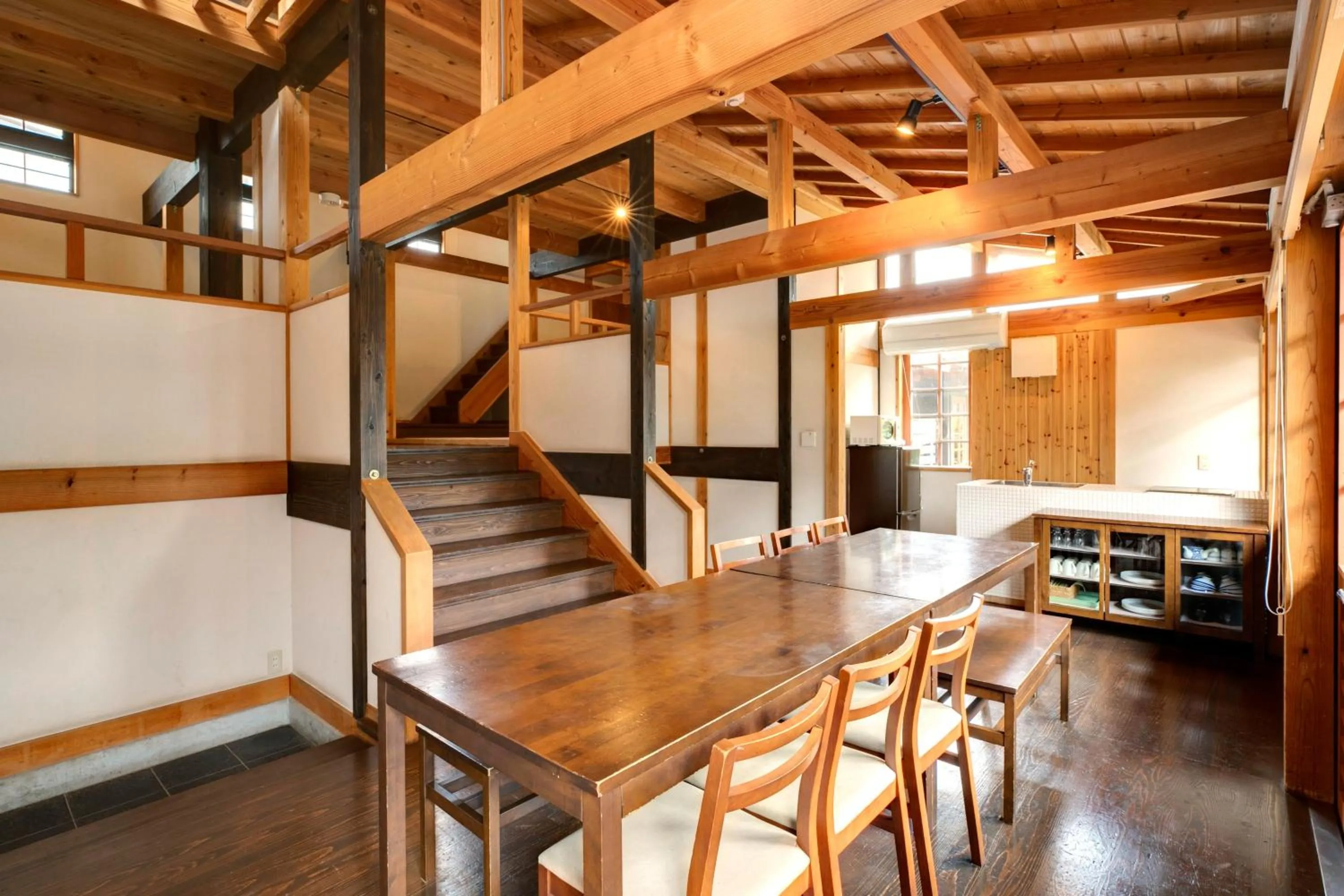 Dining area in Kuranoyado Matsuya