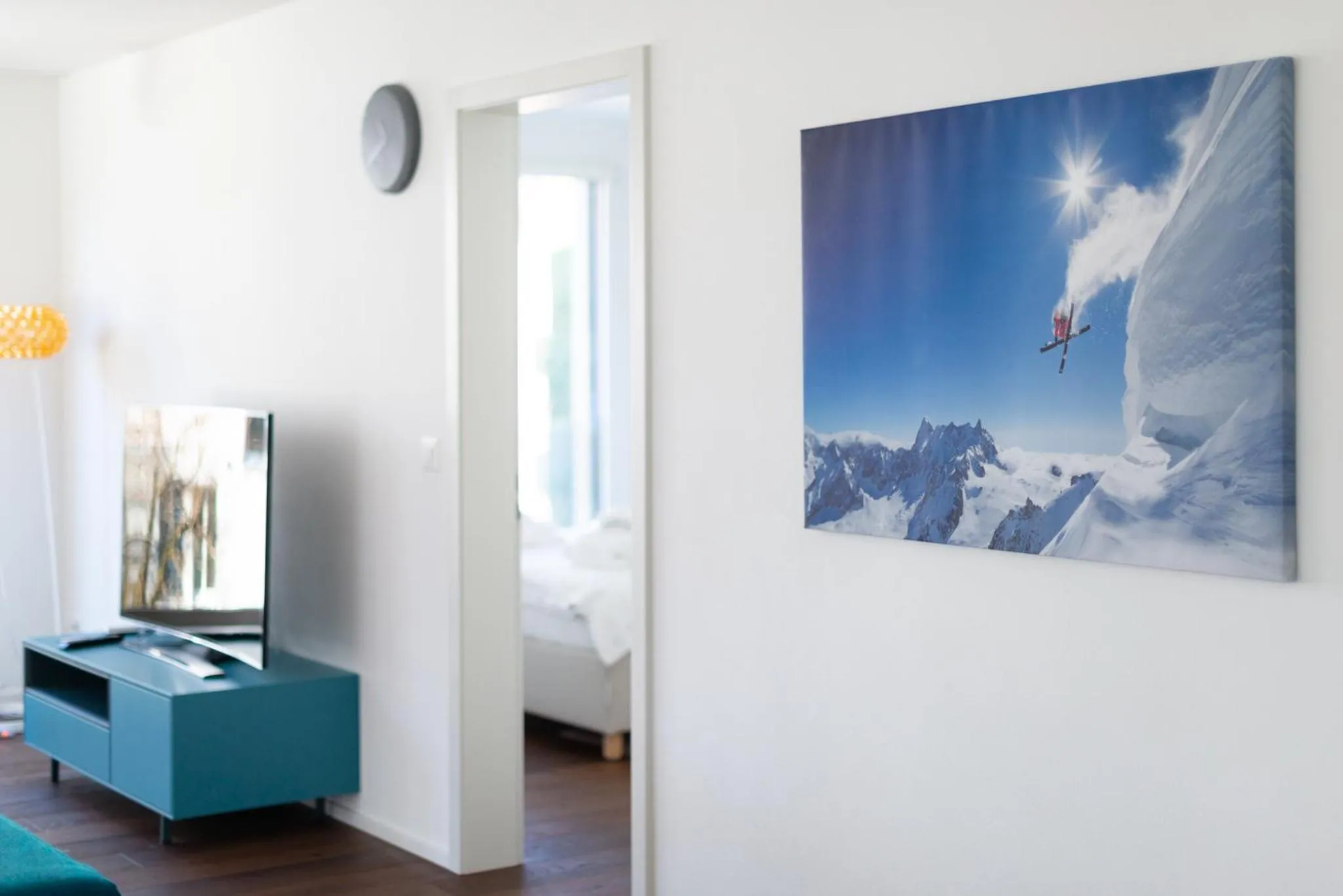 TV and multimedia in Swiss Hotel Apartments - Interlaken