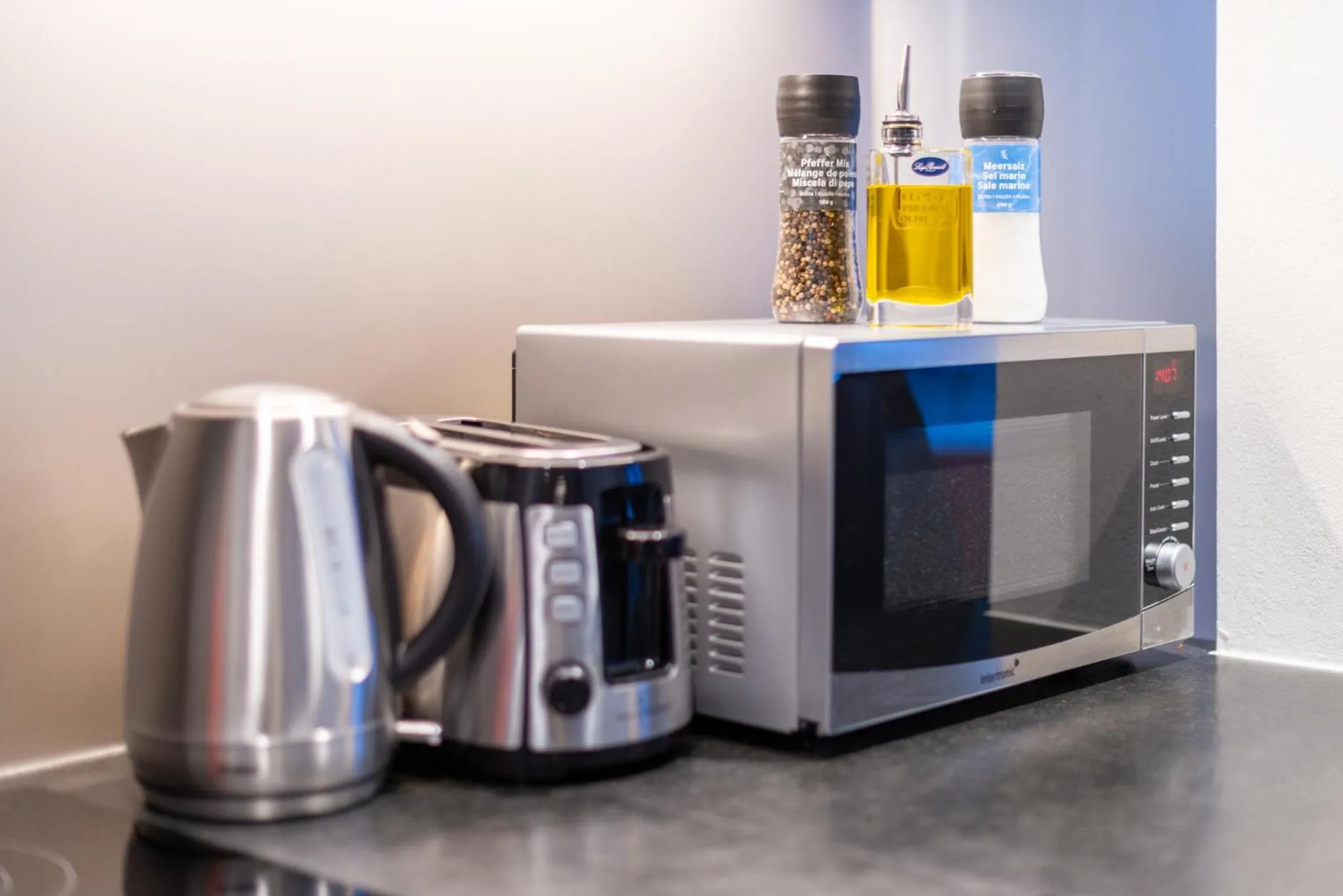 Food close-up in Swiss Hotel Apartments - Interlaken