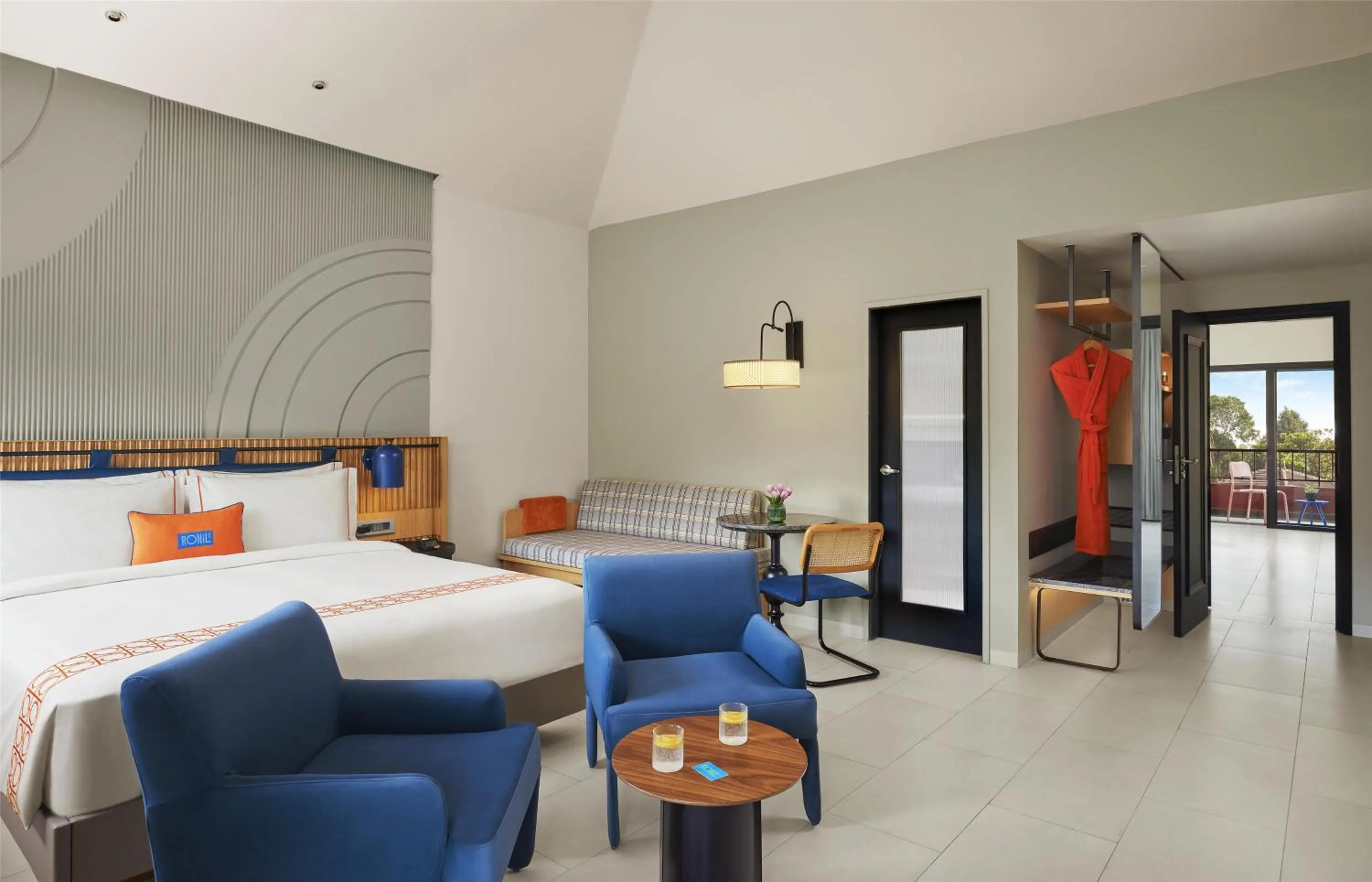 Photo of the whole room, Bed in Ronil Goa, part of Hyatt