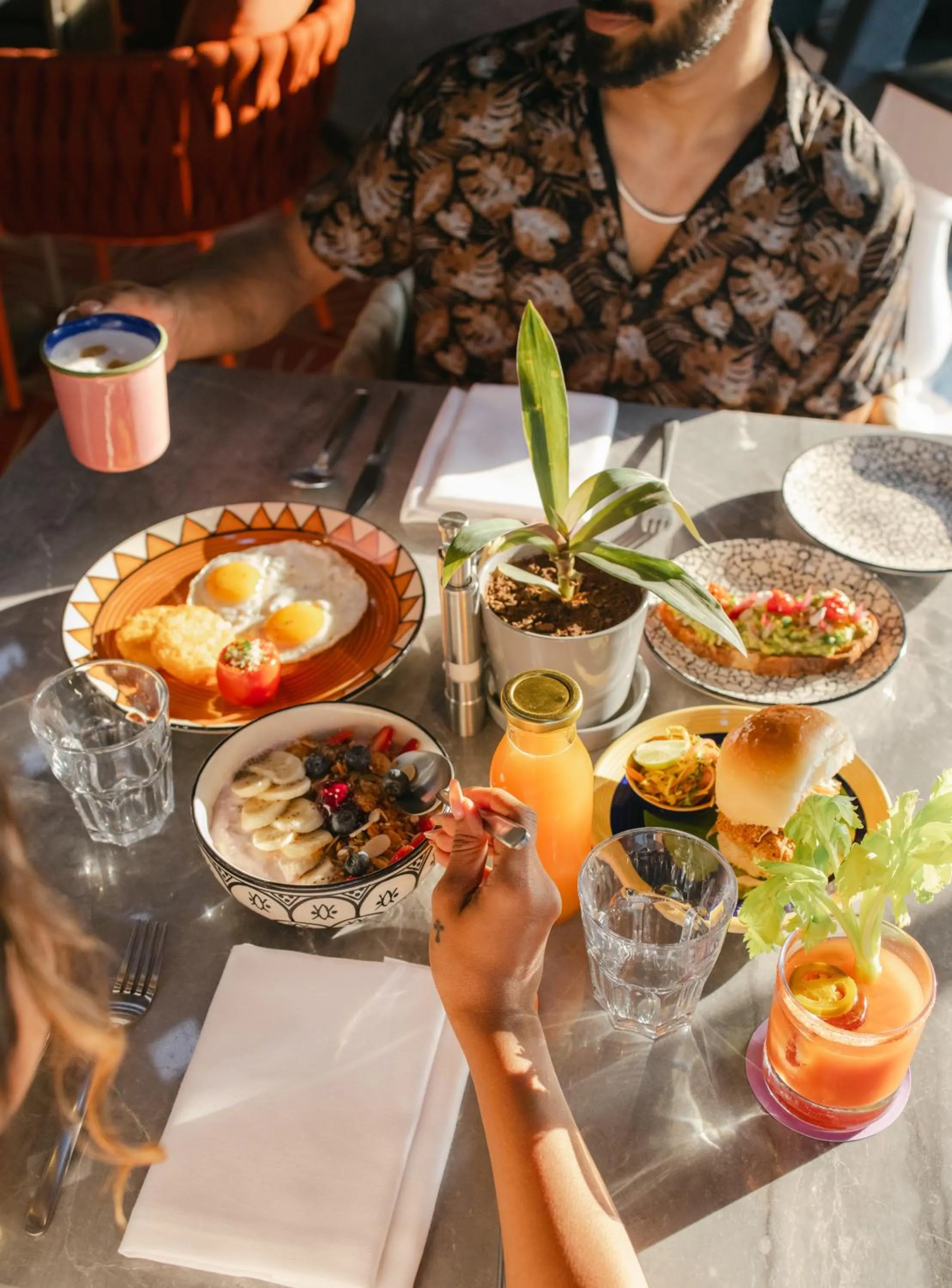 Restaurant/places to eat in Ronil Goa, part of Hyatt