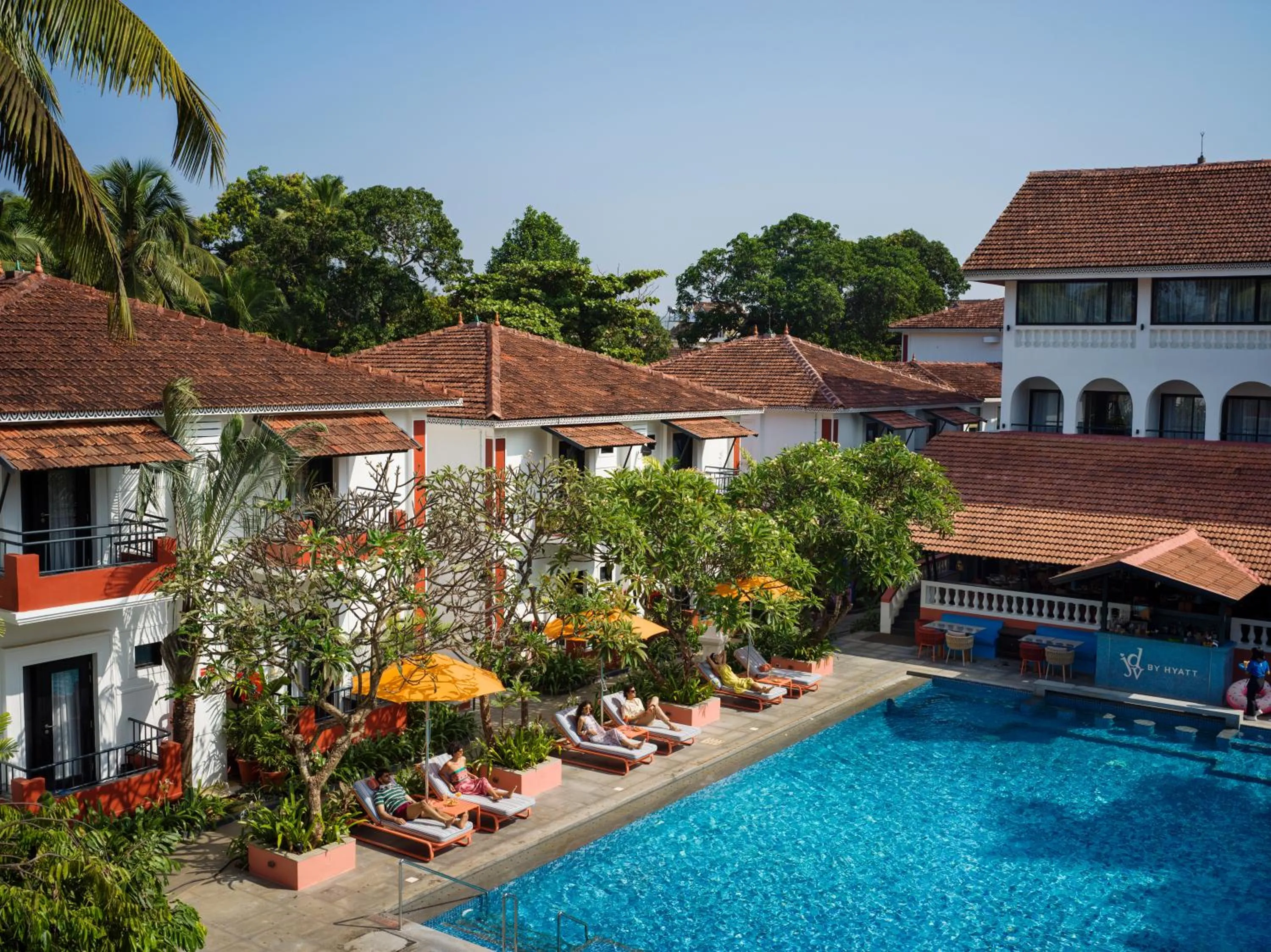 Property building in Ronil Goa, part of Hyatt