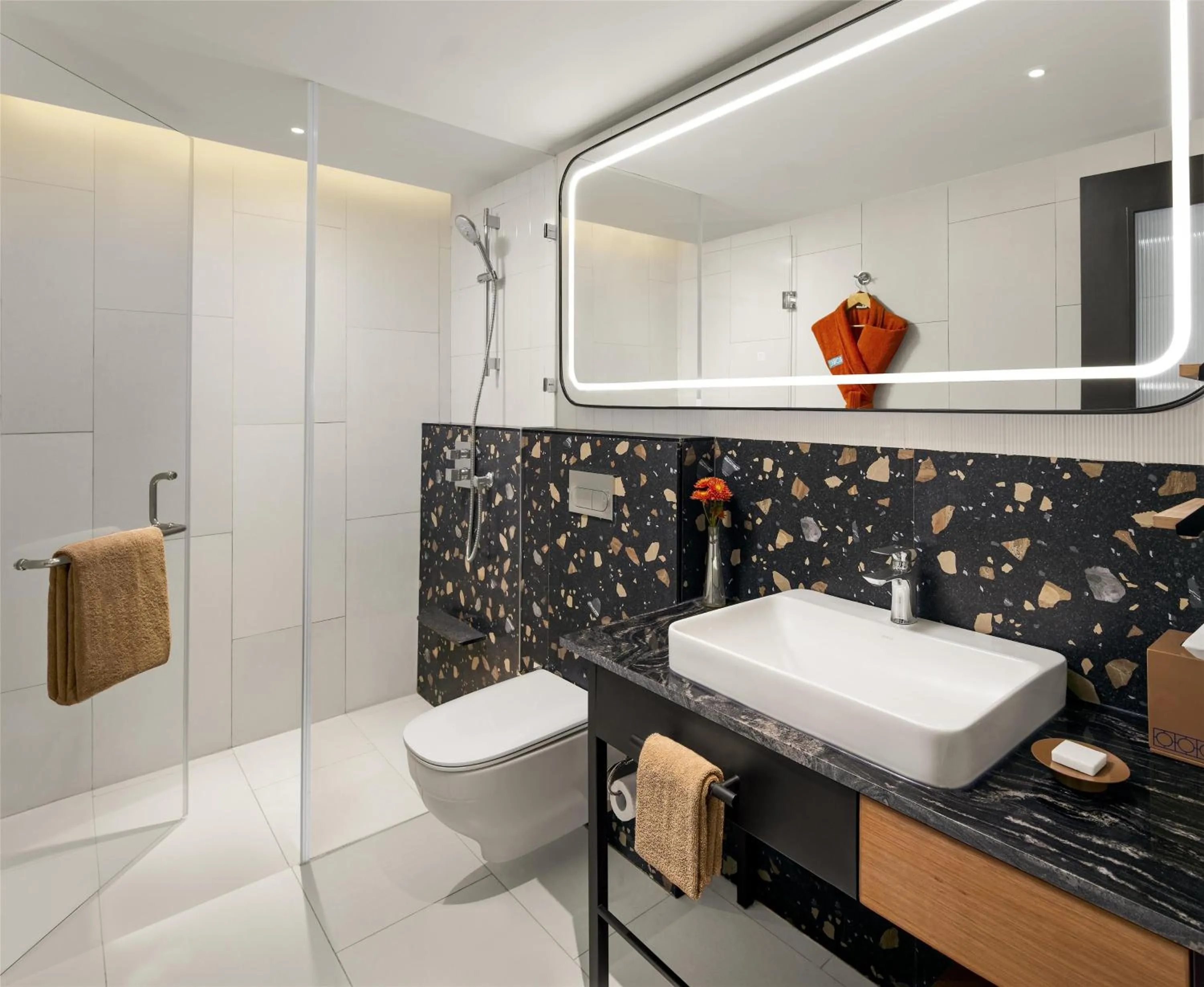 Bathroom in Ronil Goa, part of Hyatt