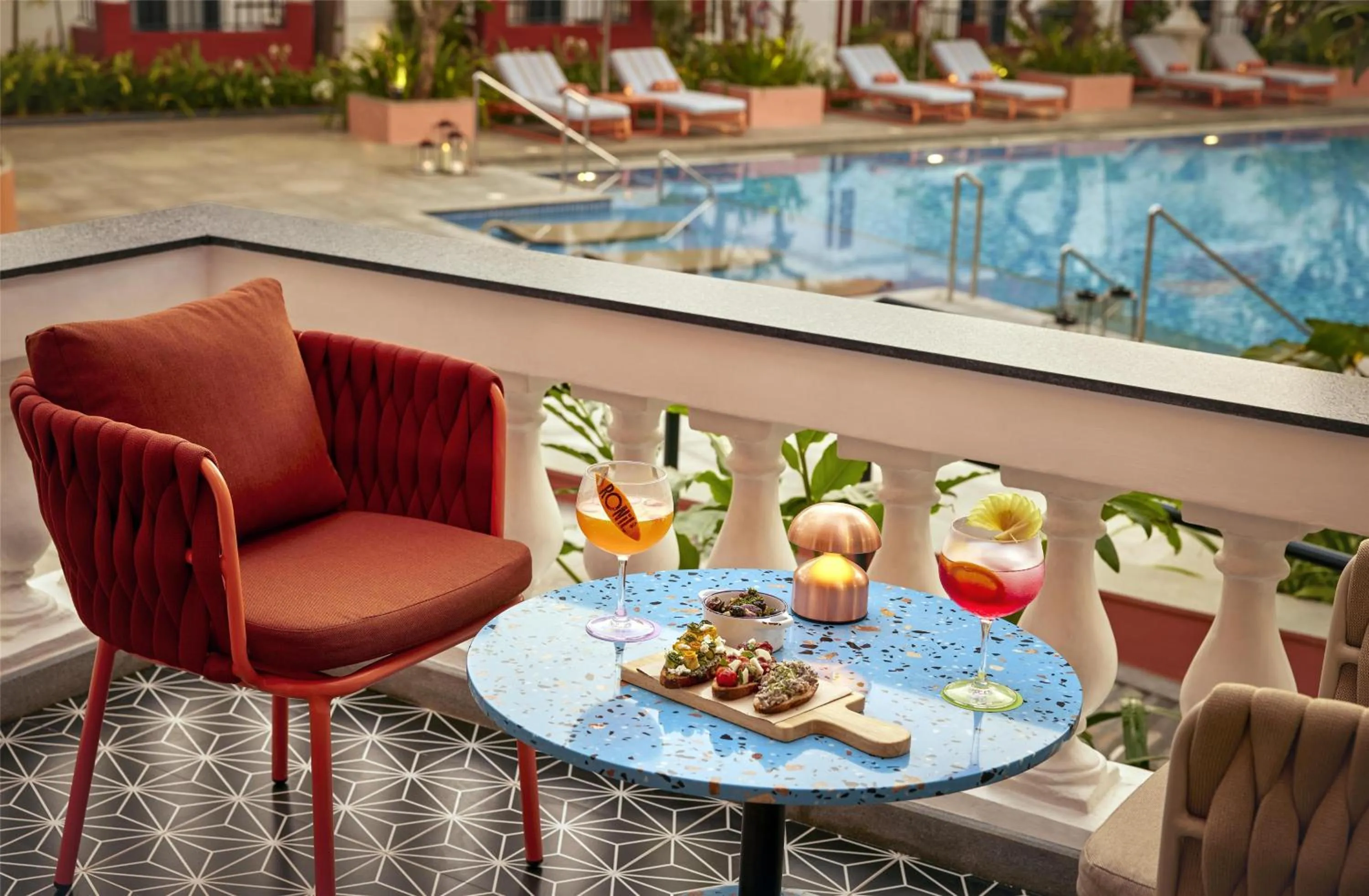 Lounge or bar in Ronil Goa, part of Hyatt