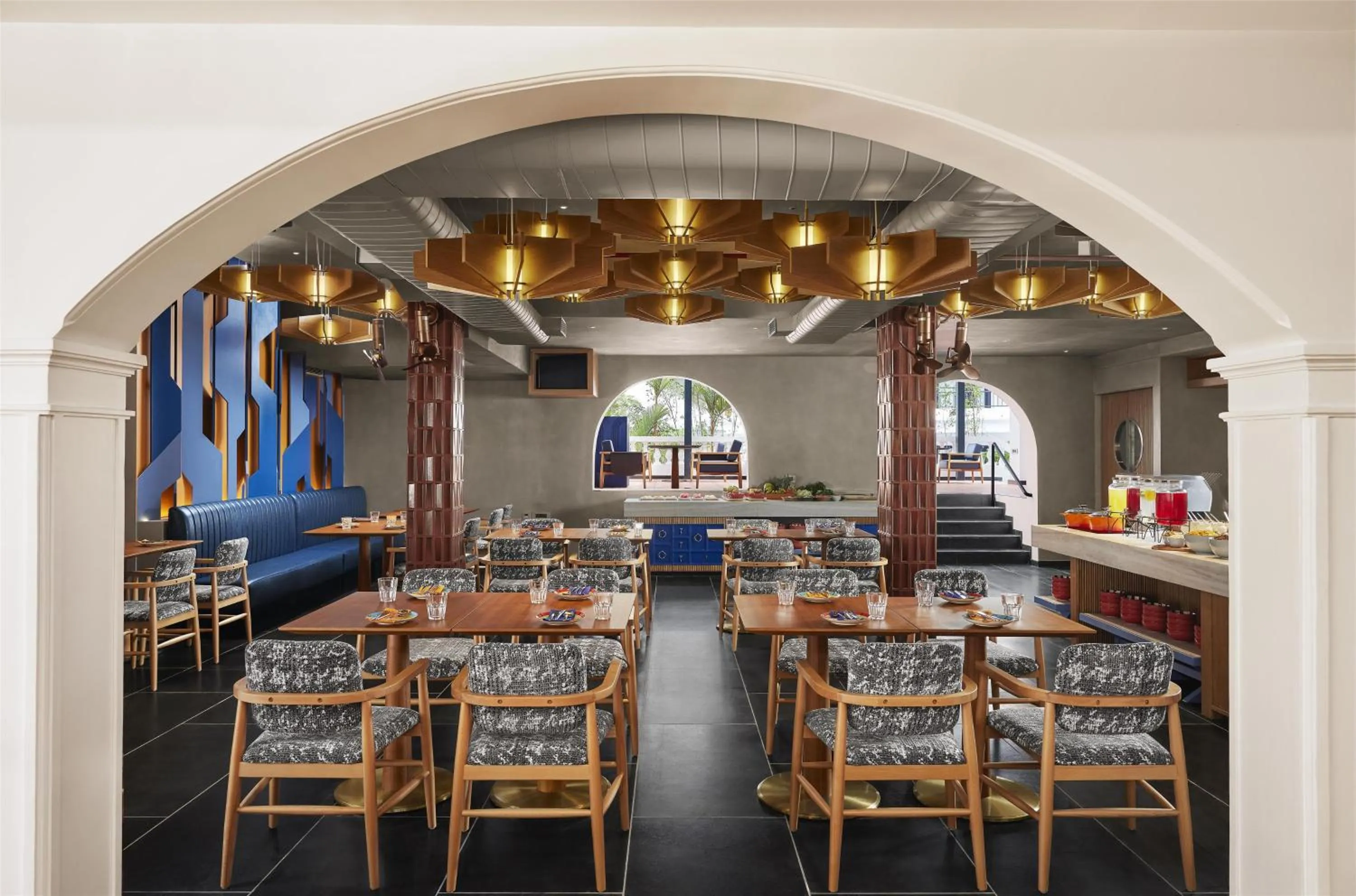 Restaurant/places to eat in Ronil Goa, part of Hyatt