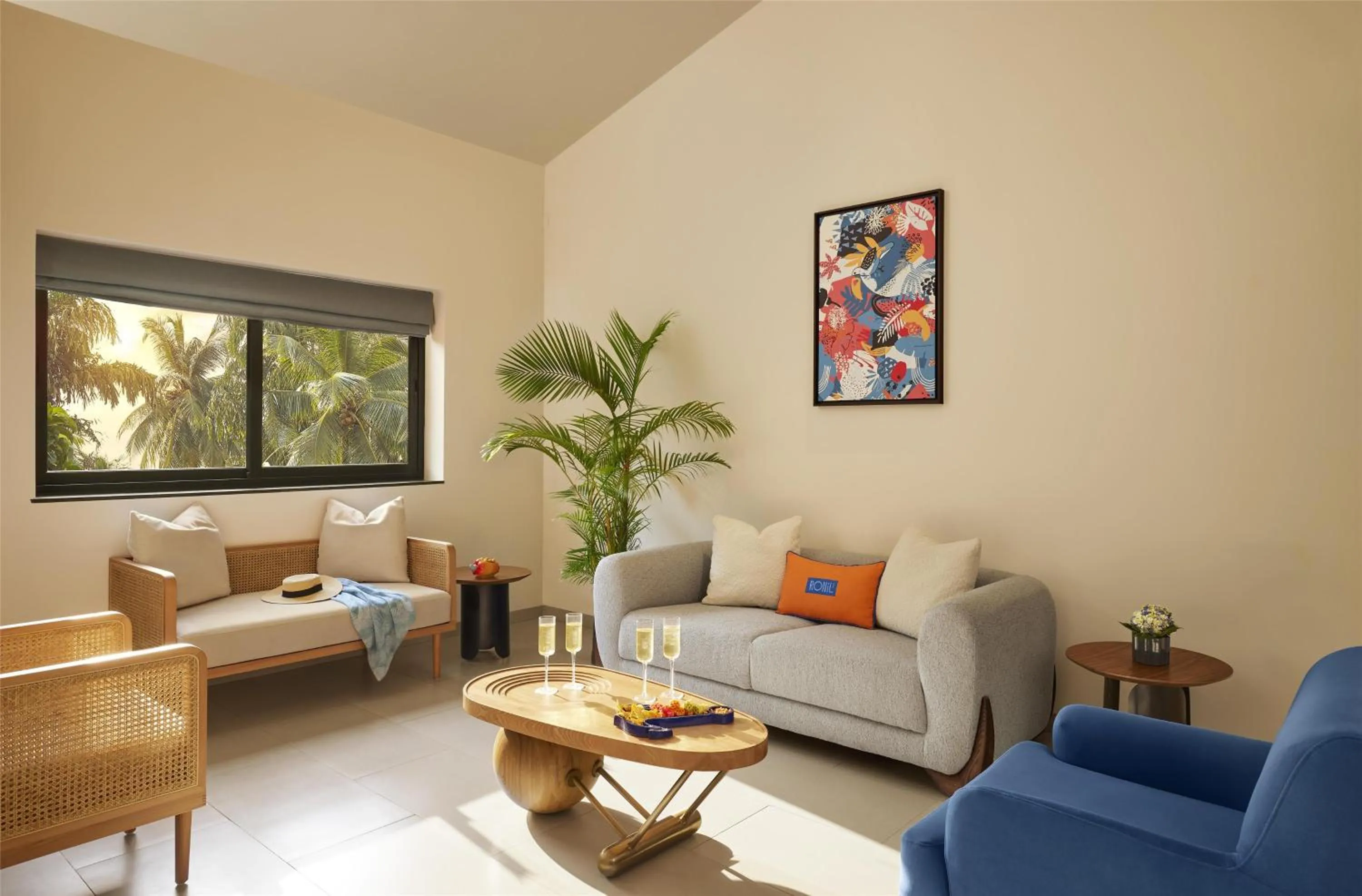 Restaurant/places to eat in Ronil Goa, part of Hyatt