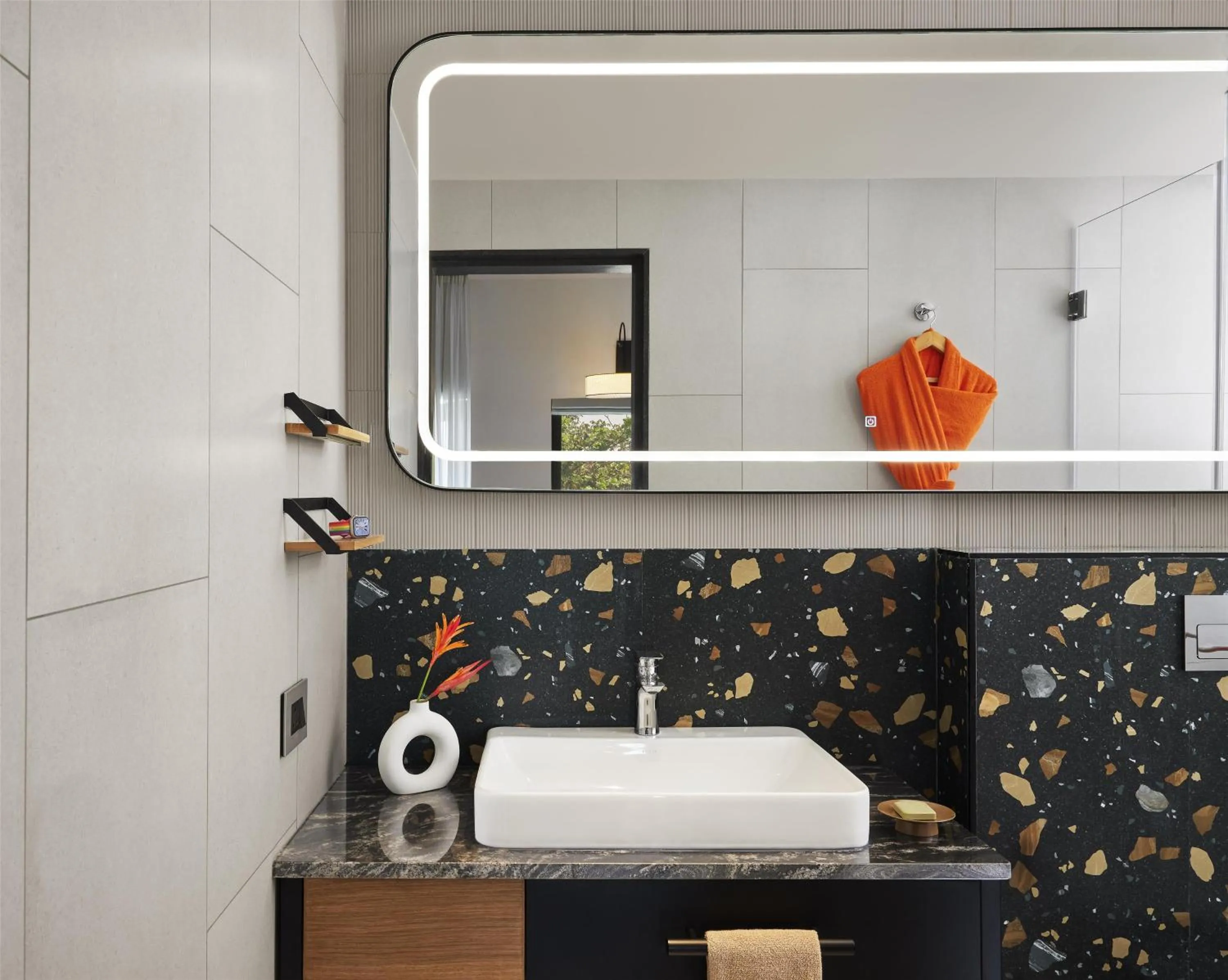 Bathroom in Ronil Goa, part of Hyatt